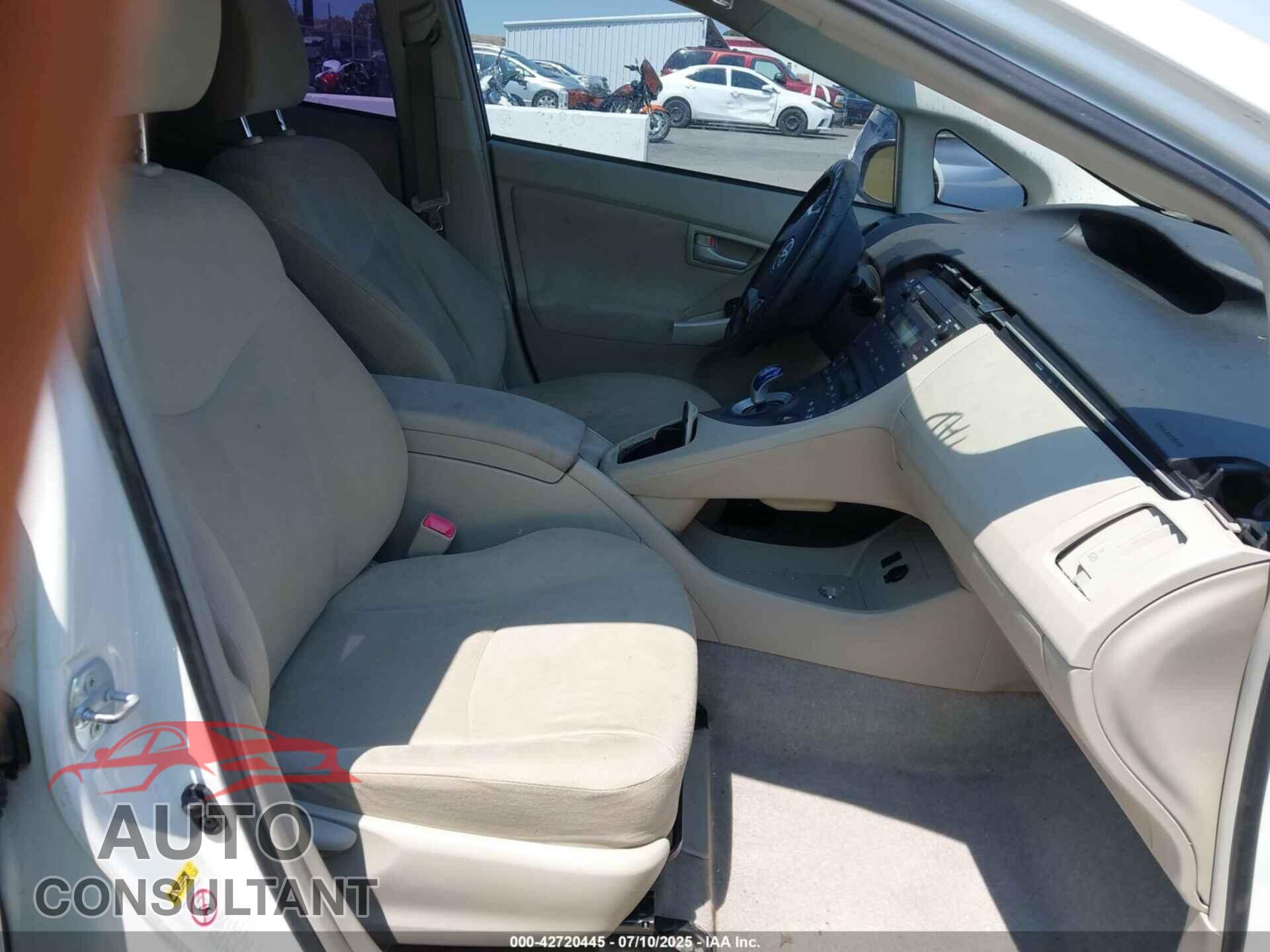 TOYOTA PRIUS 2010 - JTDKN3DU8A0115519