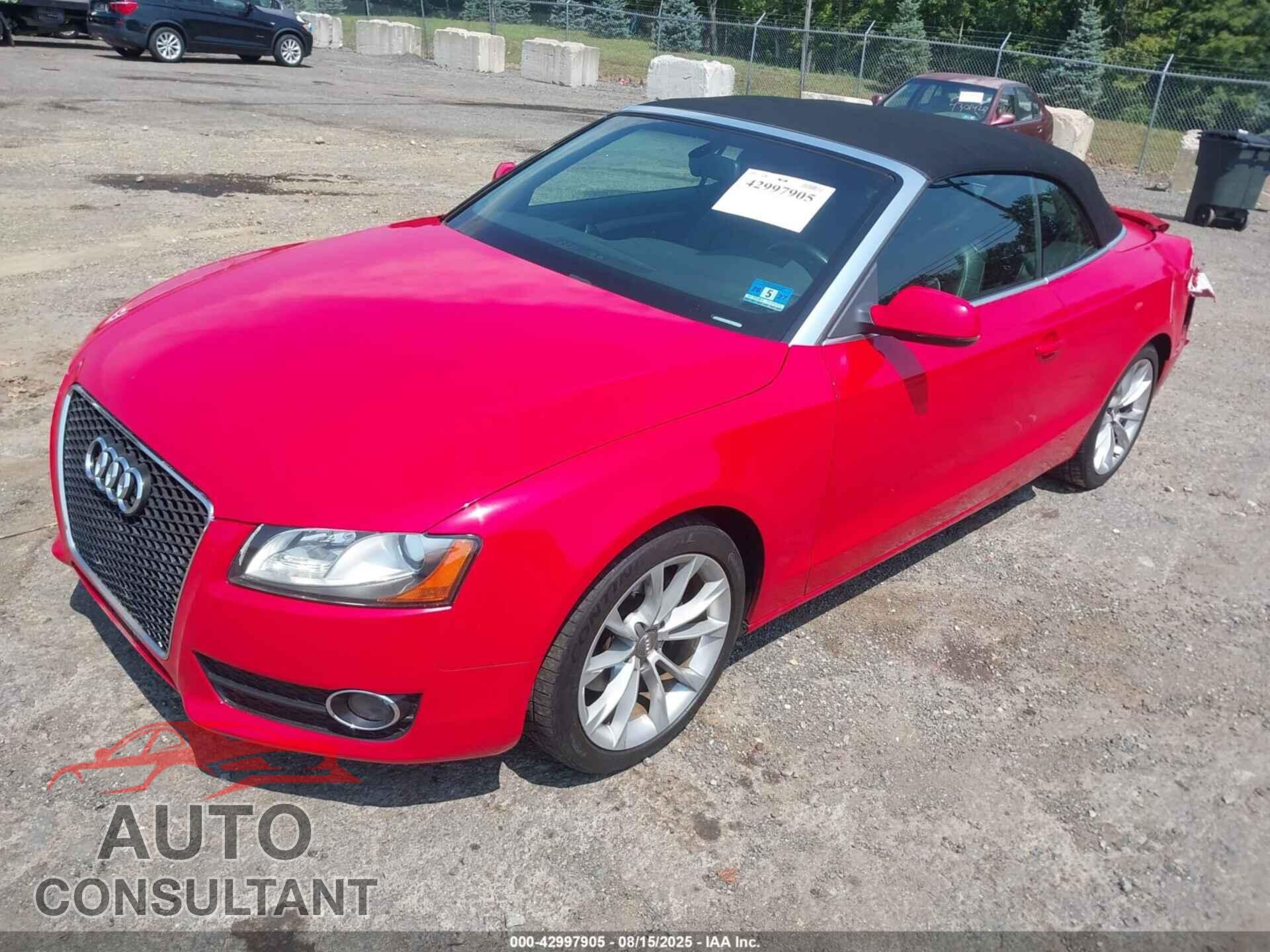 AUDI A5 2012 - WAUCFAFH9CN001876