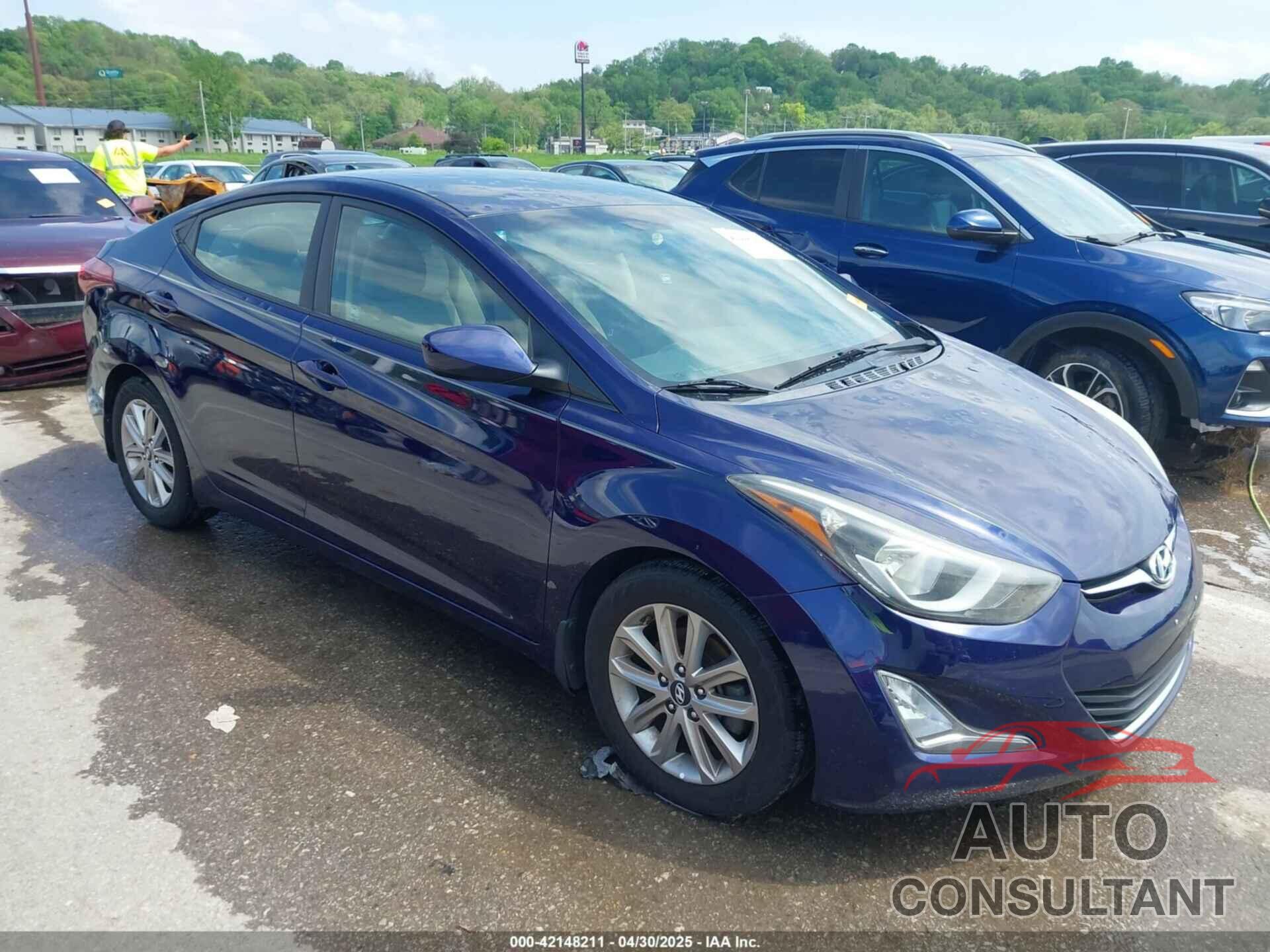 HYUNDAI ELANTRA 2014 - 5NPDH4AE7EH529807