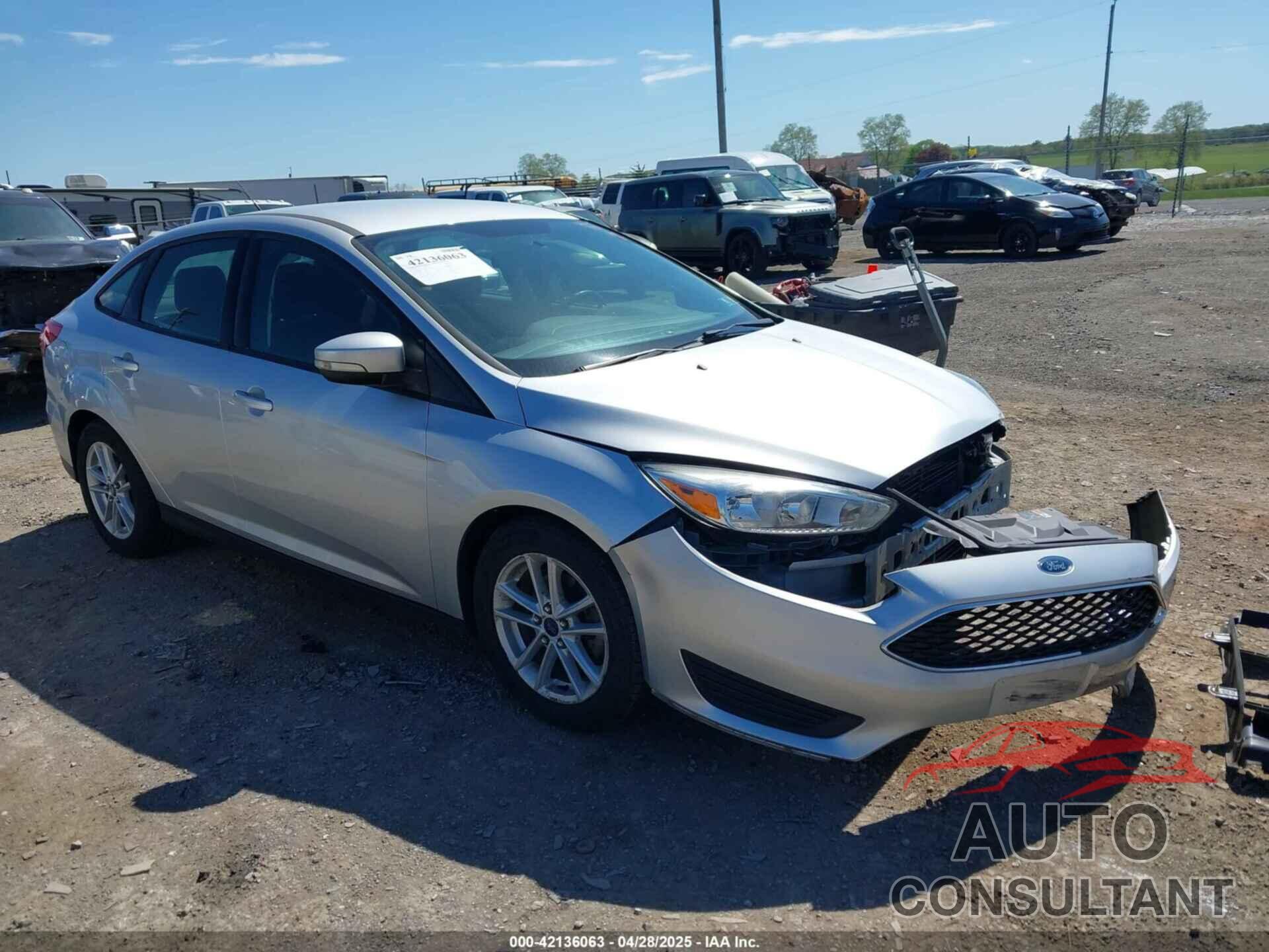 FORD FOCUS 2017 - 1FADP3F2XHL297608