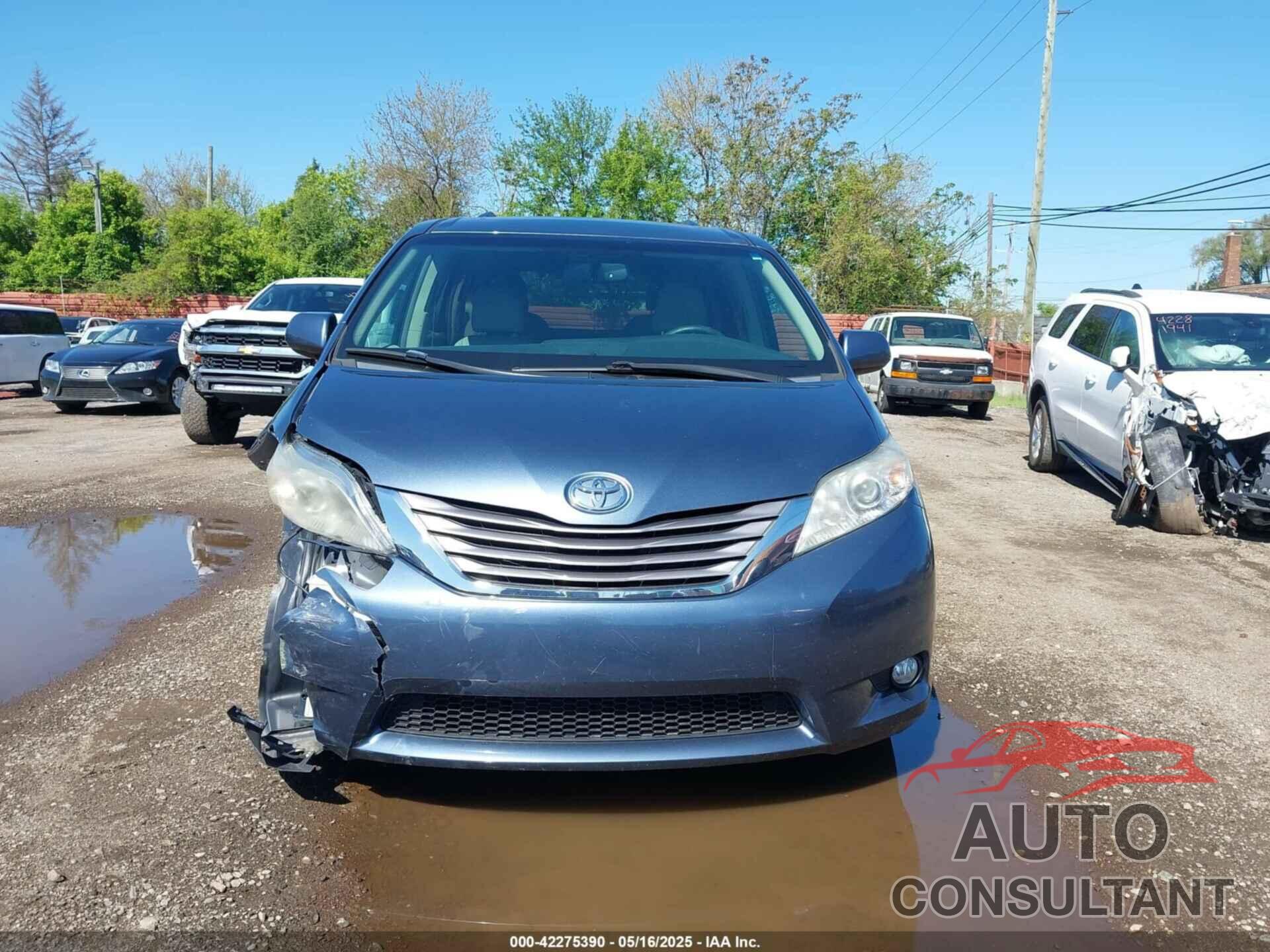 TOYOTA SIENNA 2017 - 5TDDZ3DC4HS156287