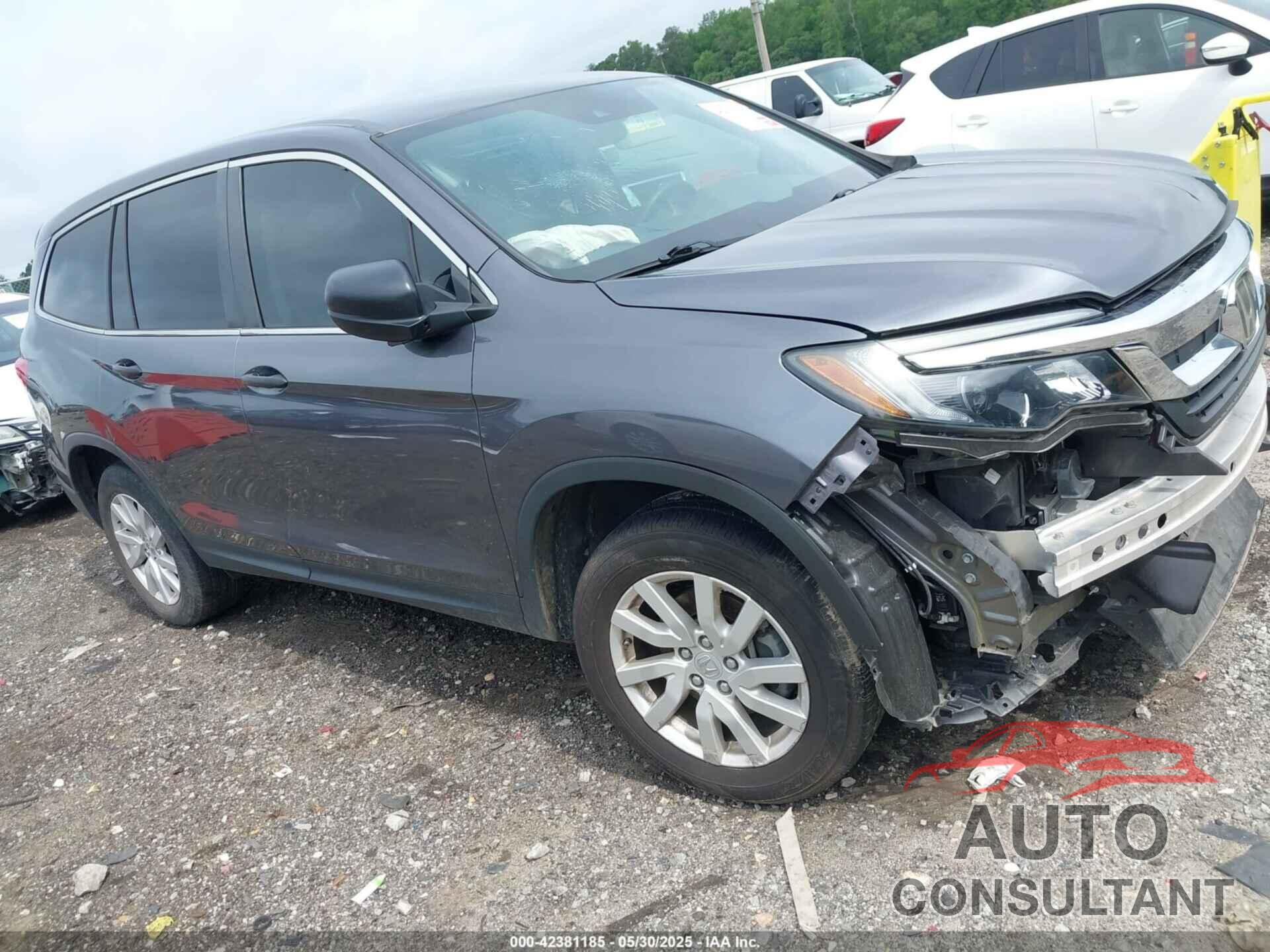 HONDA PILOT 2019 - 5FNYF5H10KB028235