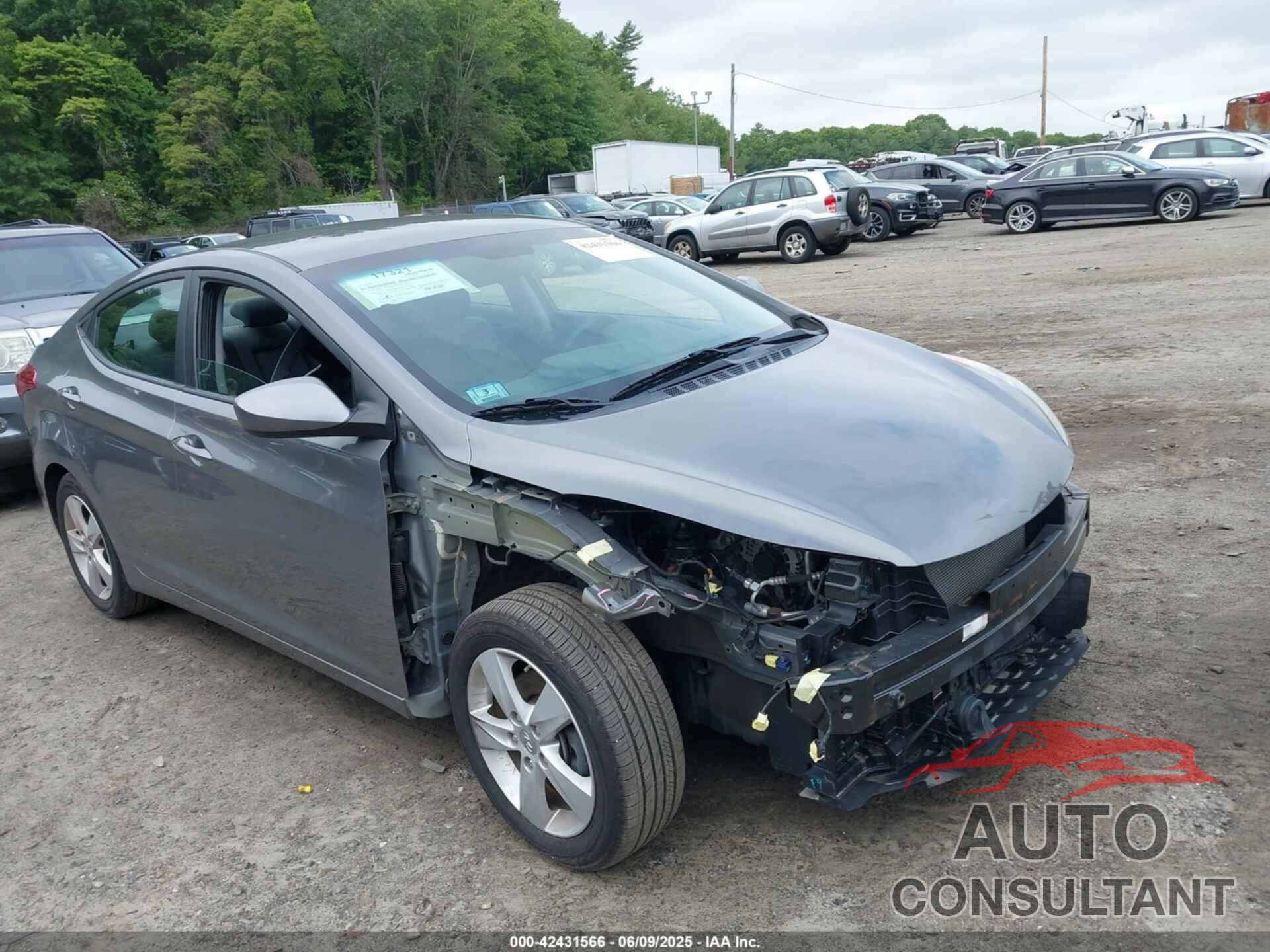 HYUNDAI ELANTRA 2013 - 5NPDH4AE1DH431273