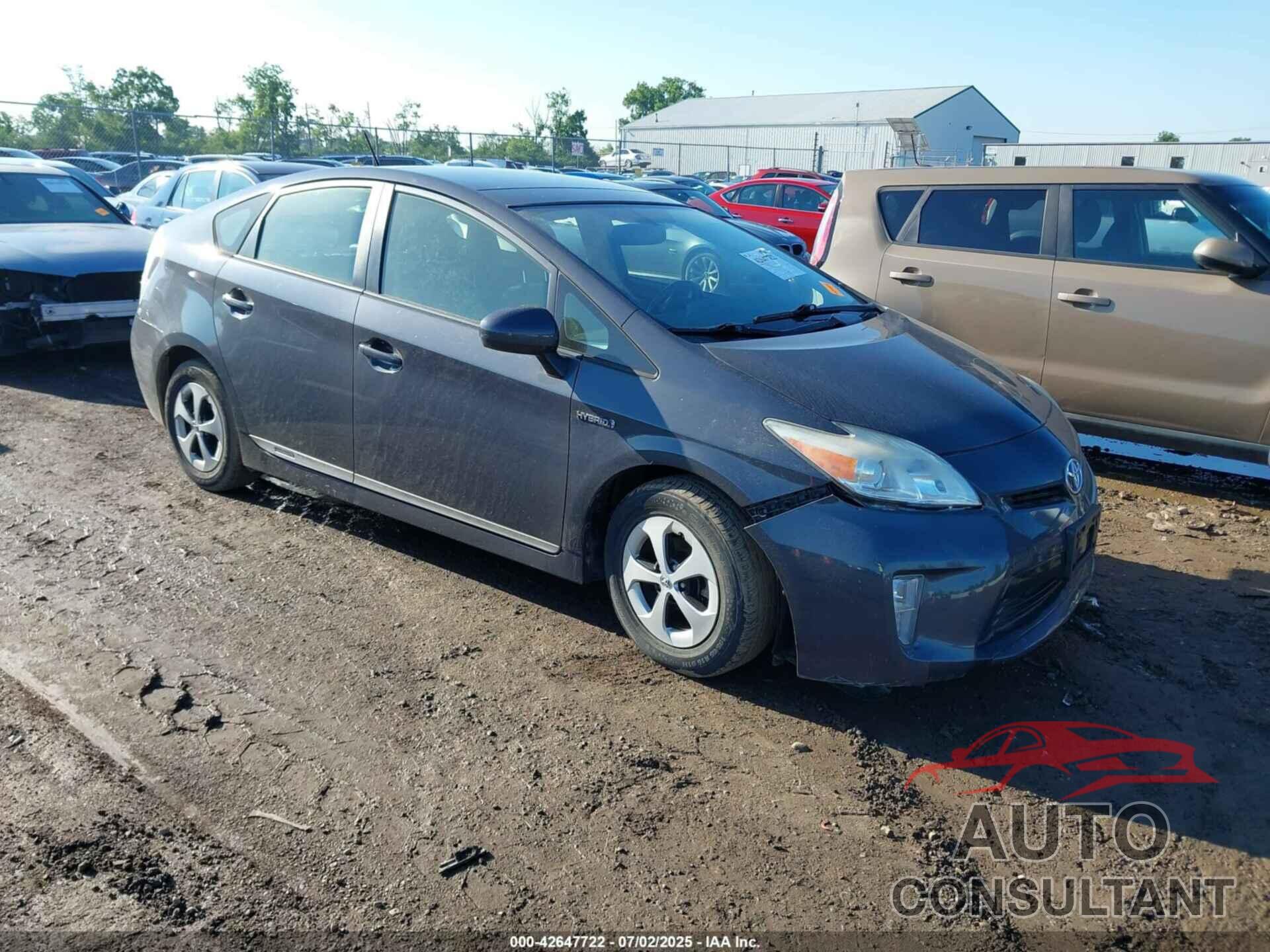 TOYOTA PRIUS 2012 - JTDKN3DU0C1600900