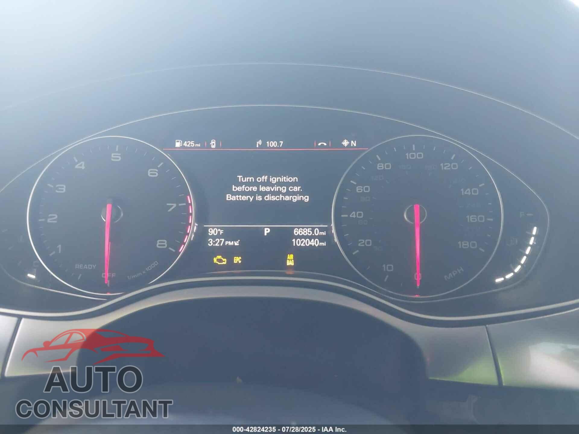 AUDI A6 2017 - WAUF8AFC5HN052259