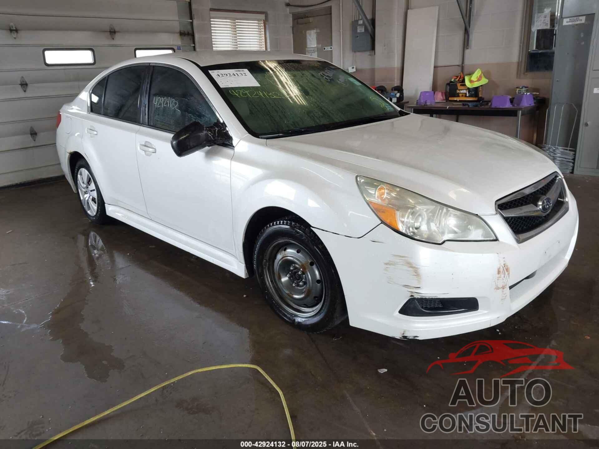 SUBARU LEGACY 2010 - 4S3BMCA6XA3236012