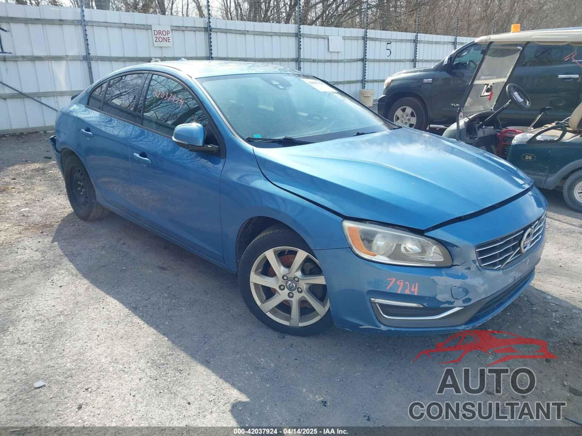 VOLVO S60 2014 - YV1612FS4E2272522