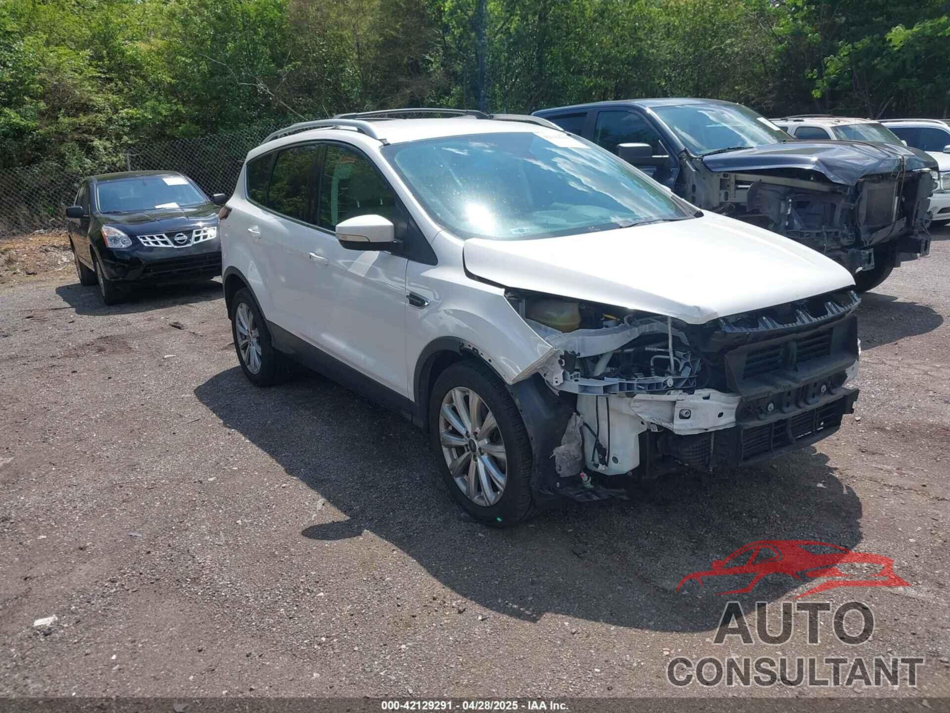 FORD ESCAPE 2017 - 1FMCU0J91HUD35587