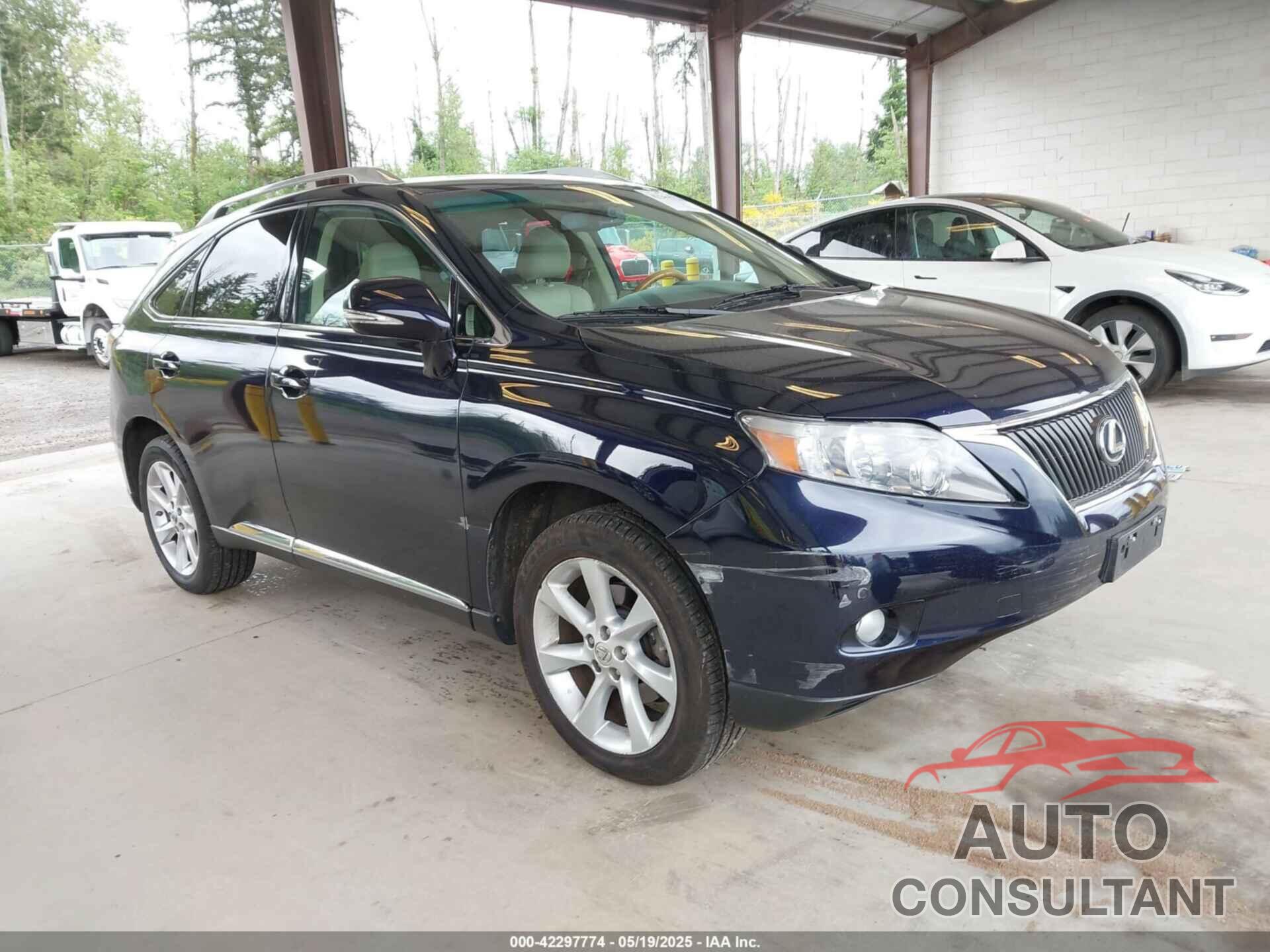 LEXUS RX 350 2010 - 2T2BK1BA1AC034577