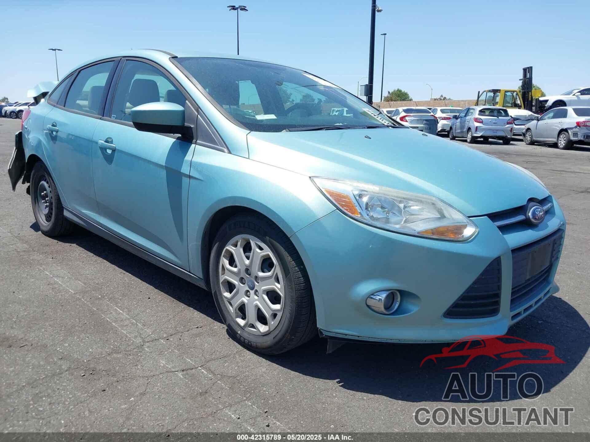 FORD FOCUS 2012 - 1FAHP3F26CL273641