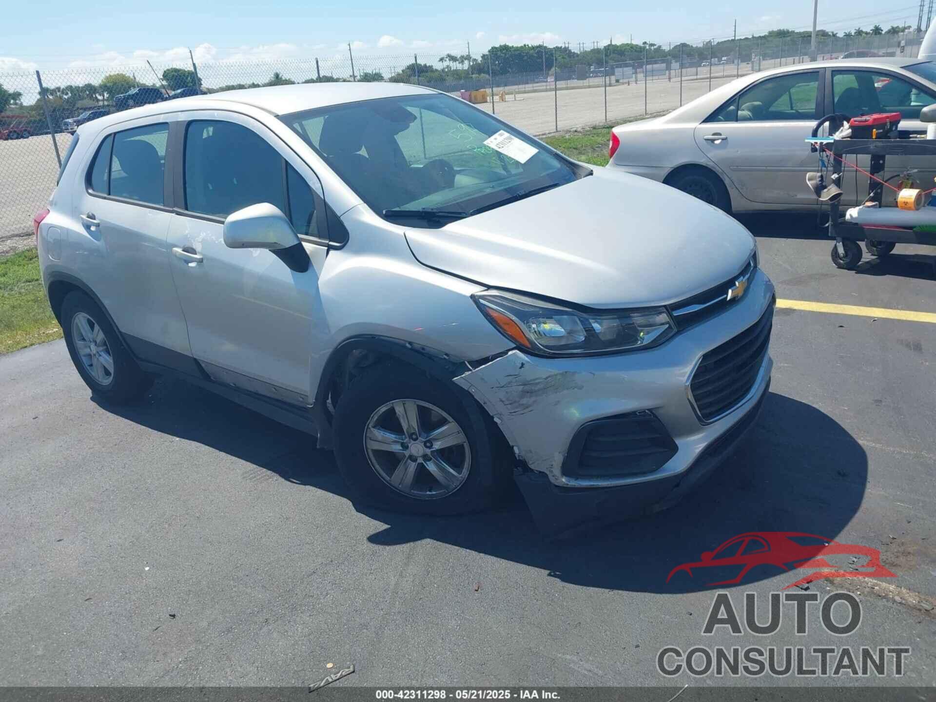 CHEVROLET TRAX 2019 - 3GNCJKSB3KL332144