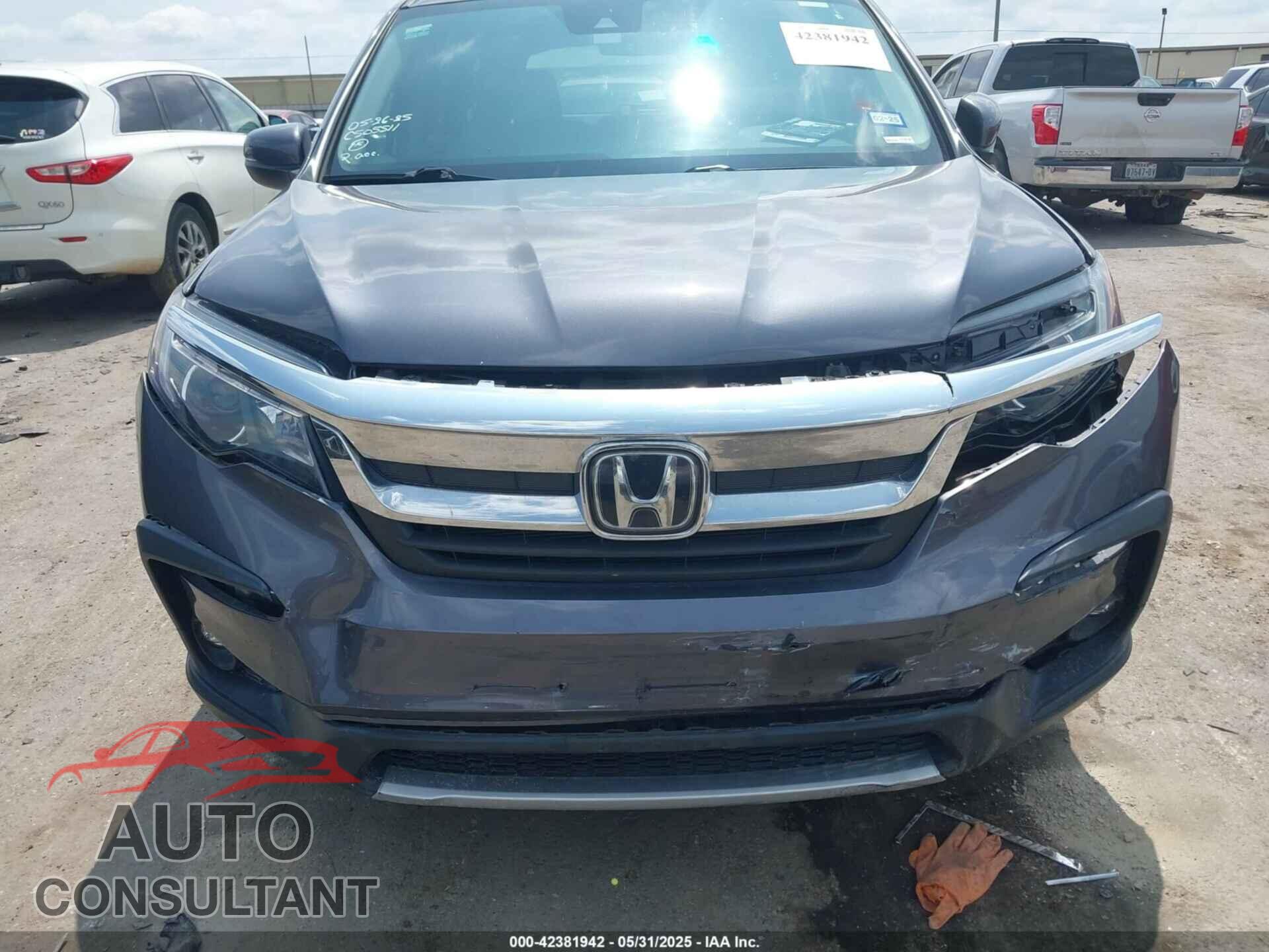 HONDA PILOT 2021 - 5FNYF5H32MB033280