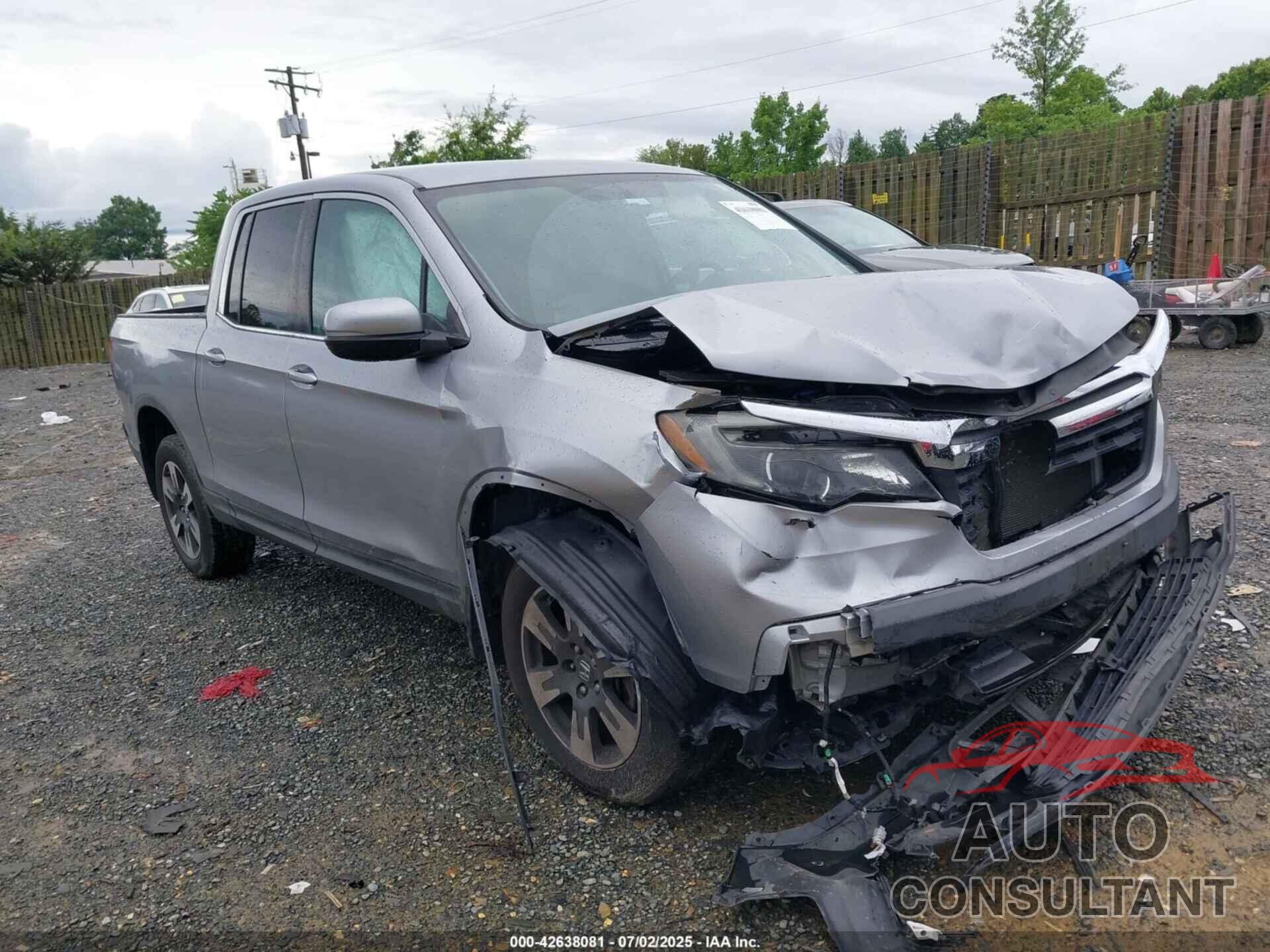 HONDA RIDGELINE 2017 - 5FPYK3F52HB019266