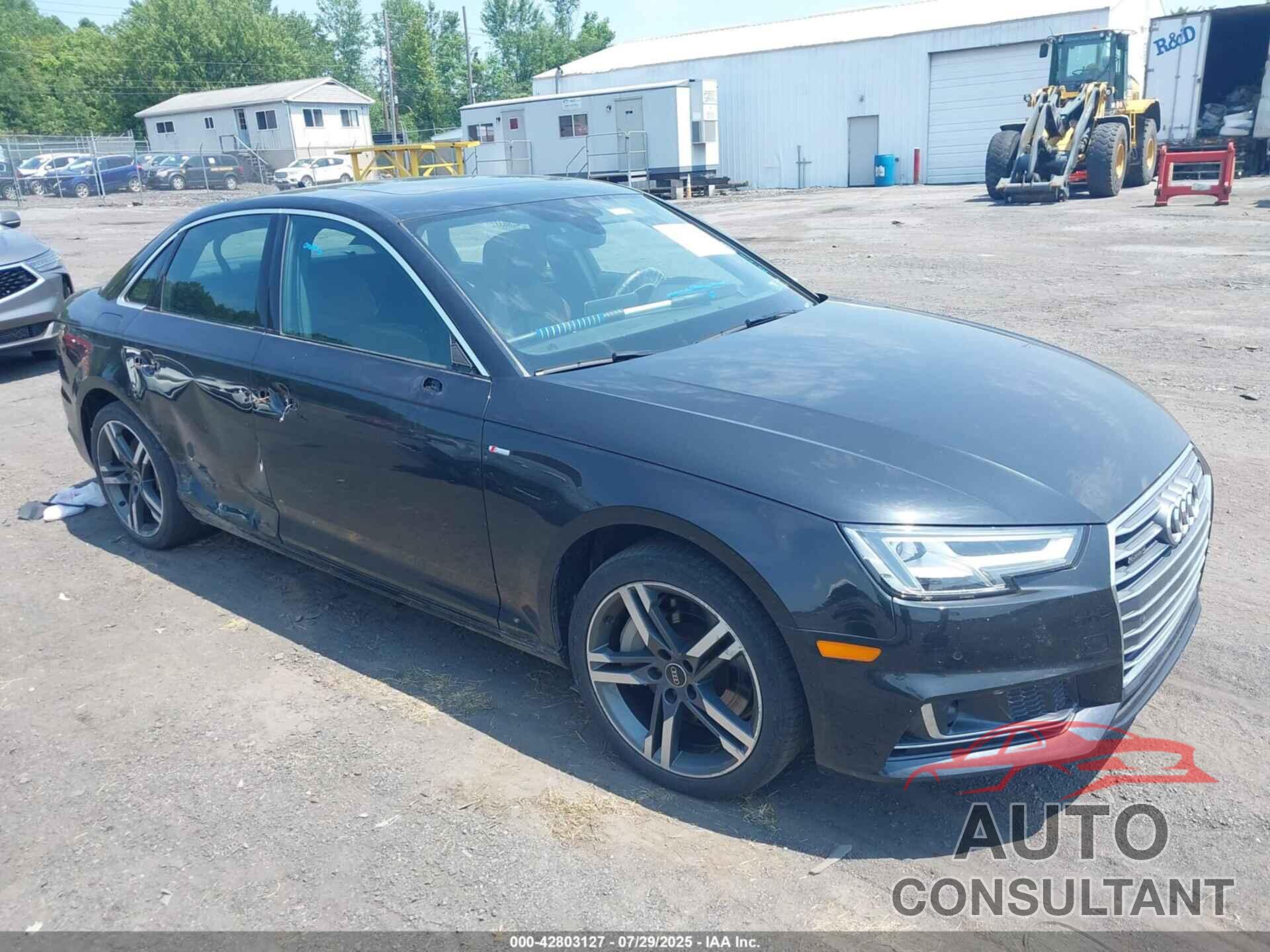 AUDI A4 2017 - WAUFNAF47HN038011