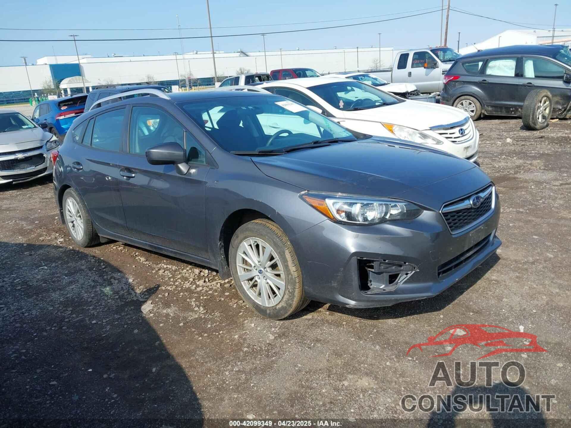 SUBARU IMPREZA 2018 - 4S3GTAB66J3716429