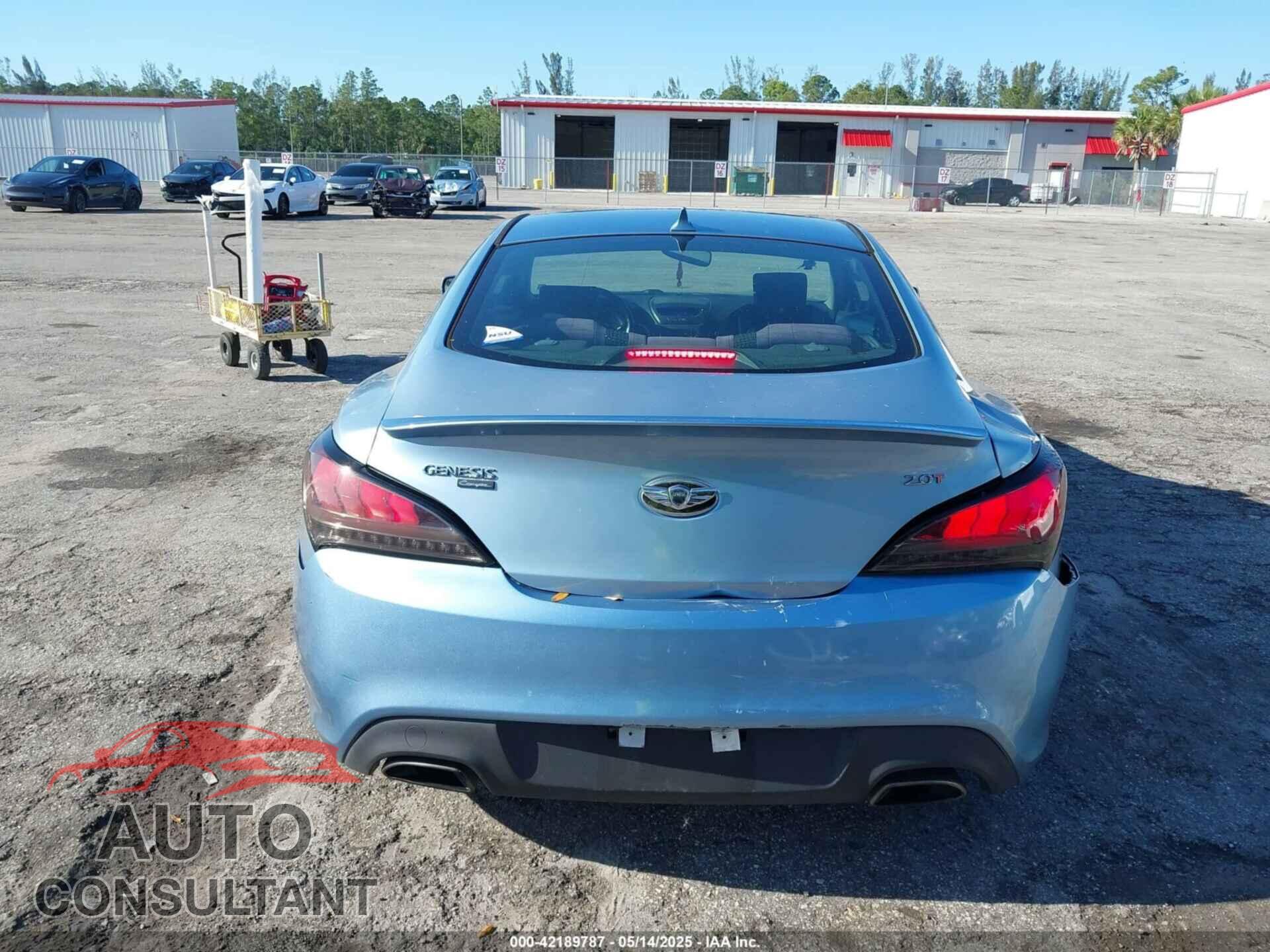 HYUNDAI GENESIS 2011 - KMHHT6KD8BU044185
