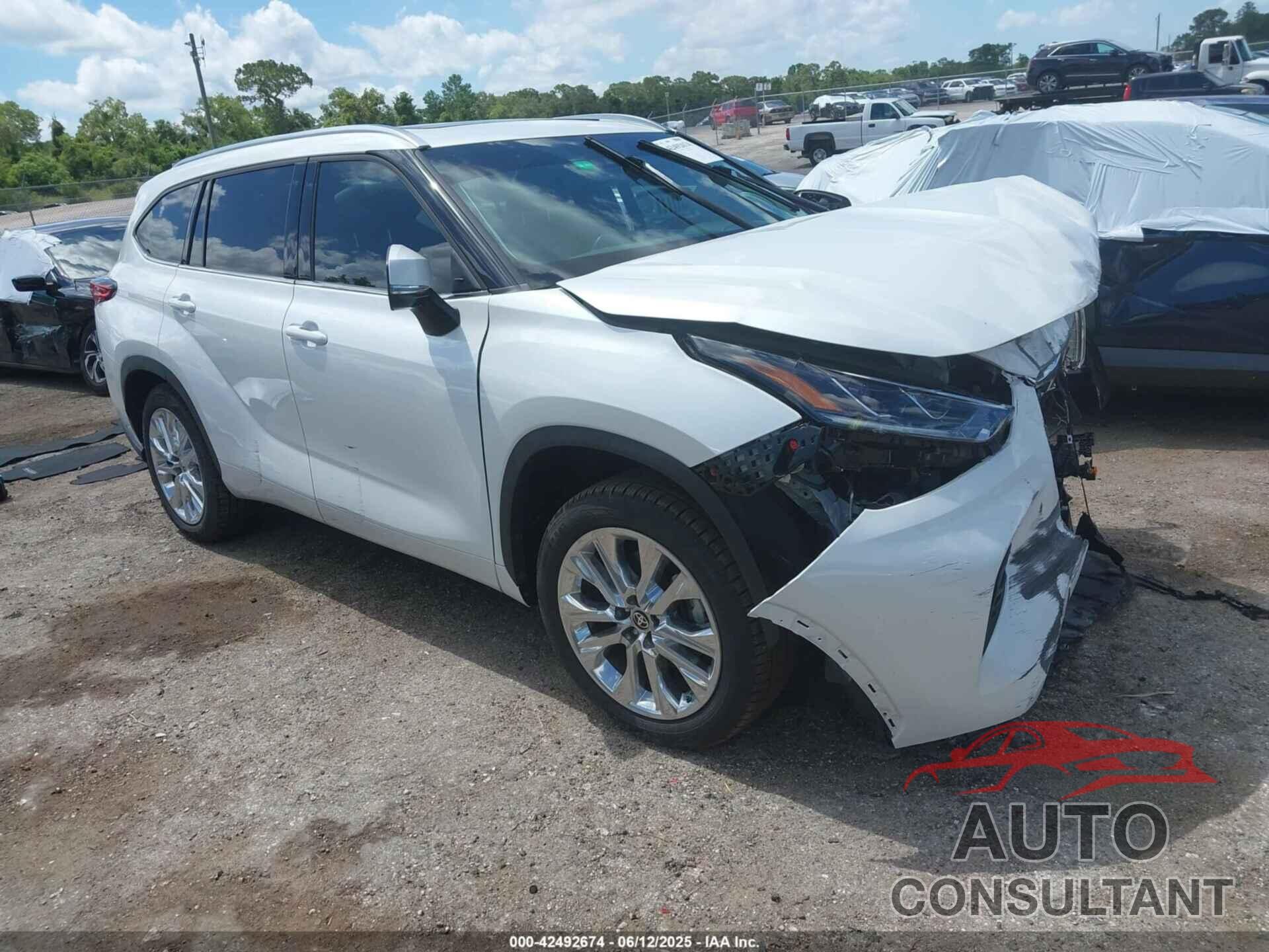 TOYOTA HIGHLANDER 2023 - 5TDKDRAH1PS007309