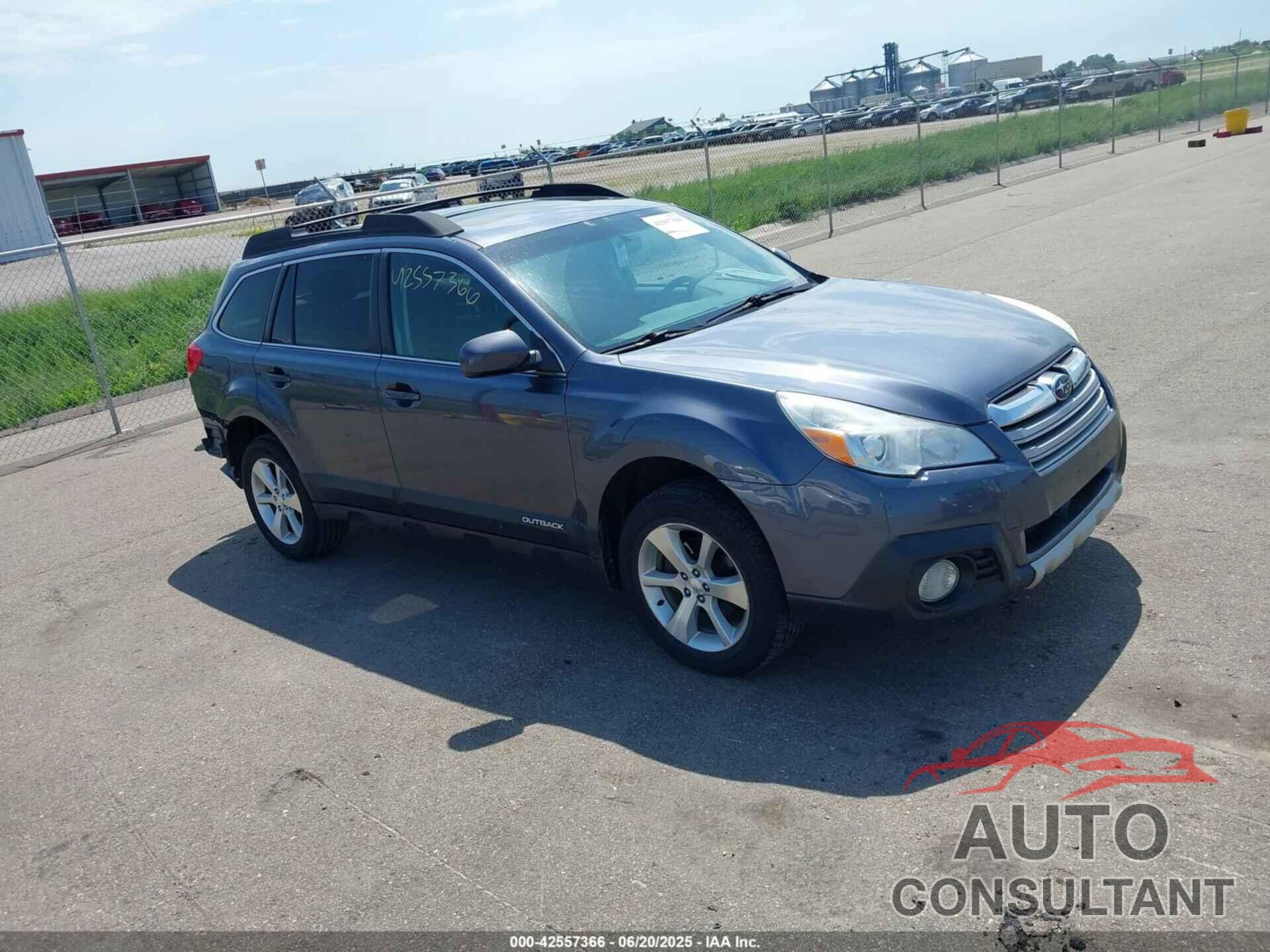 SUBARU OUTBACK 2014 - 4S4BRBLC6E3221619