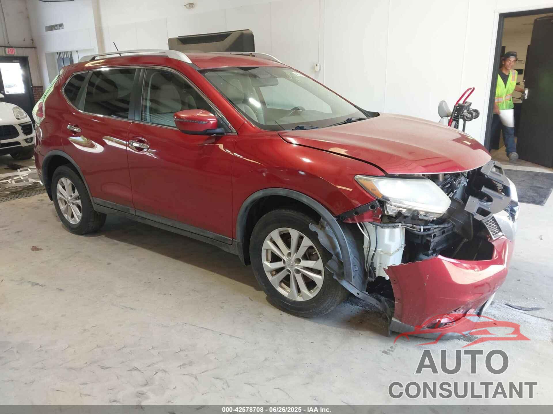 NISSAN ROGUE 2016 - KNMAT2MT2GP638375