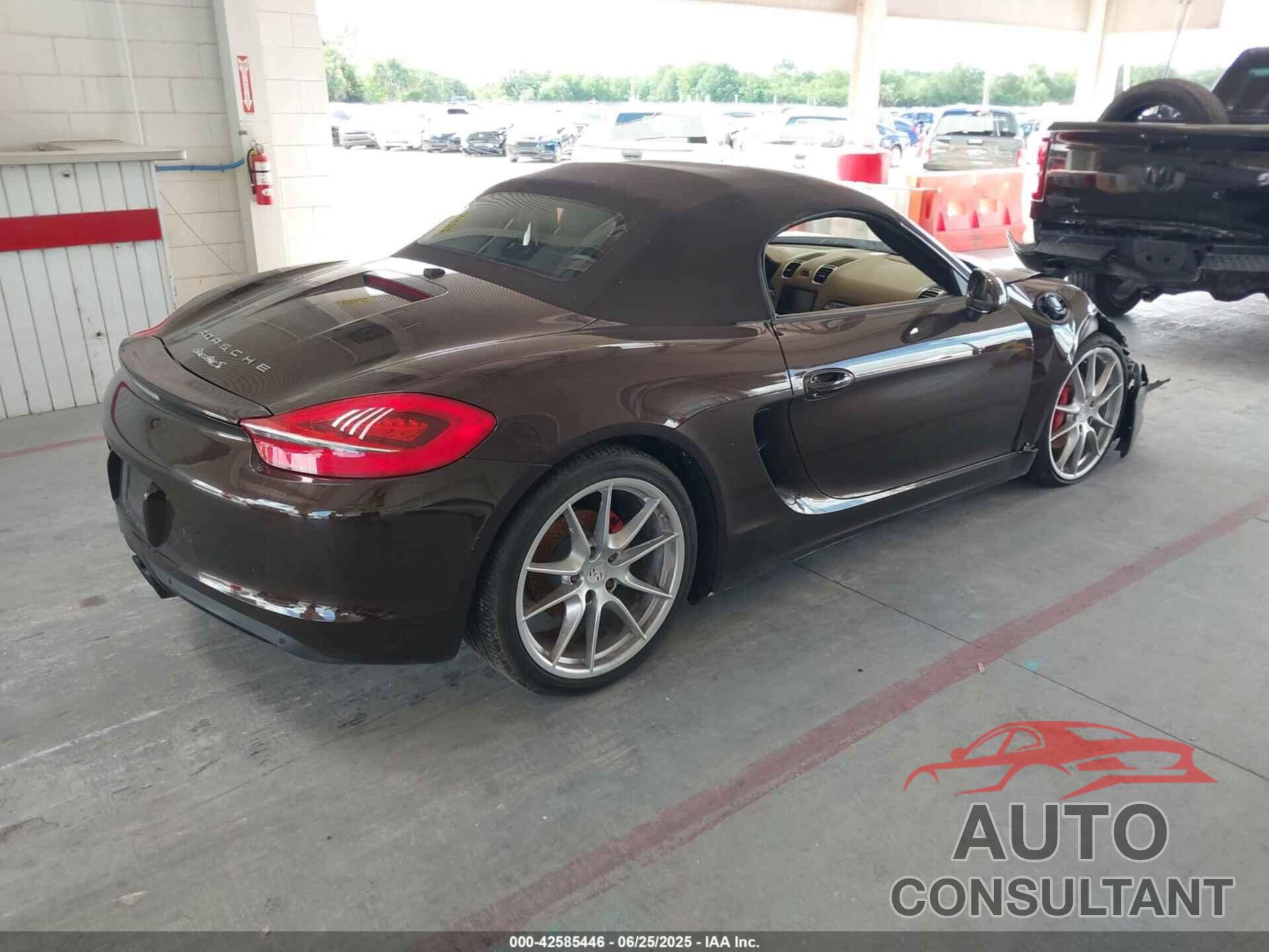 PORSCHE BOXSTER 2015 - WP0CB2A84FS140959