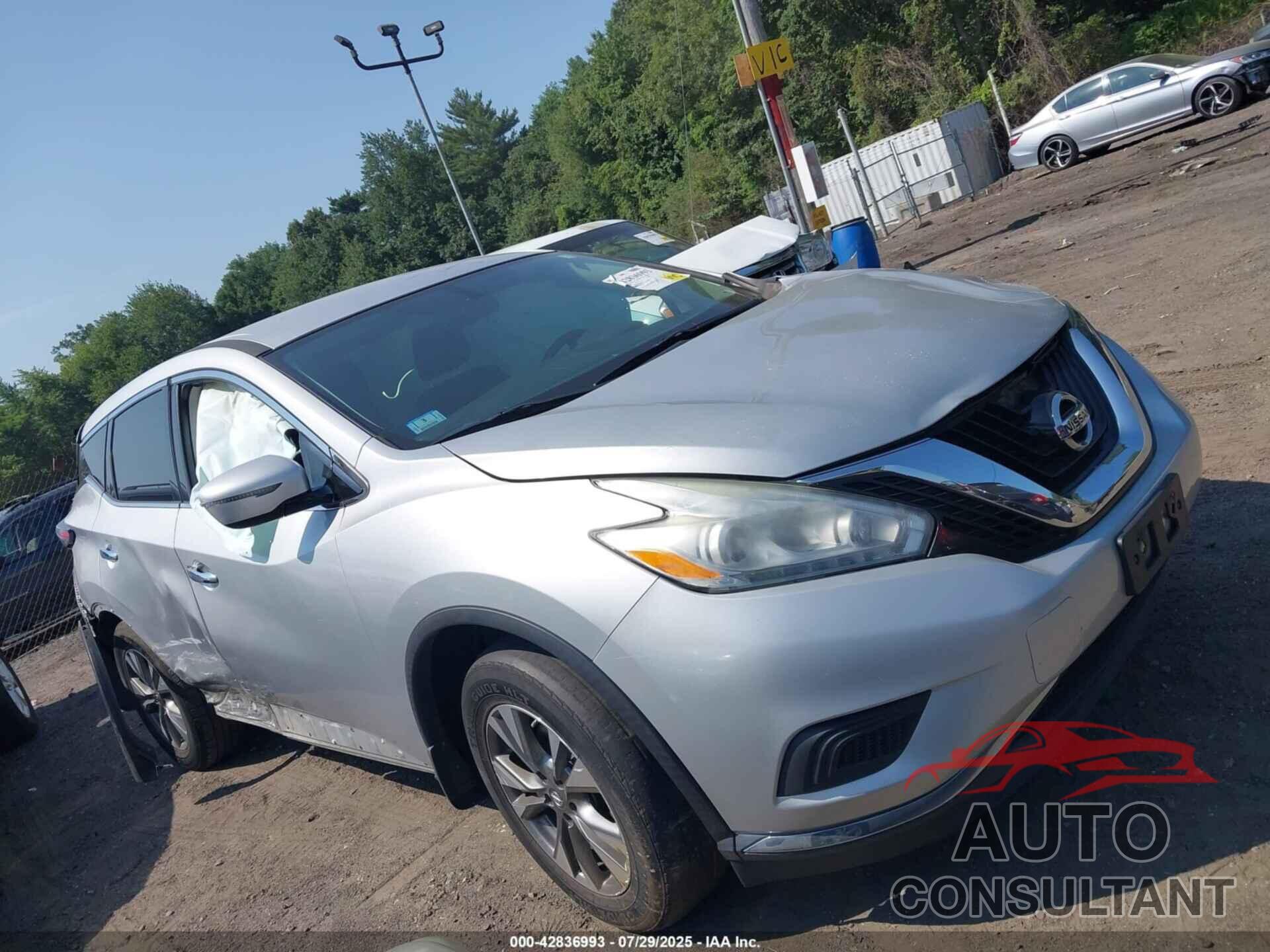 NISSAN MURANO 2016 - 5N1AZ2MH9GN108079