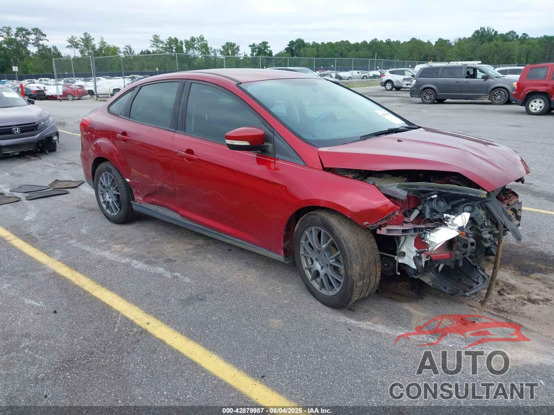 FORD FOCUS 2017 - 1FADP3F23HL274543