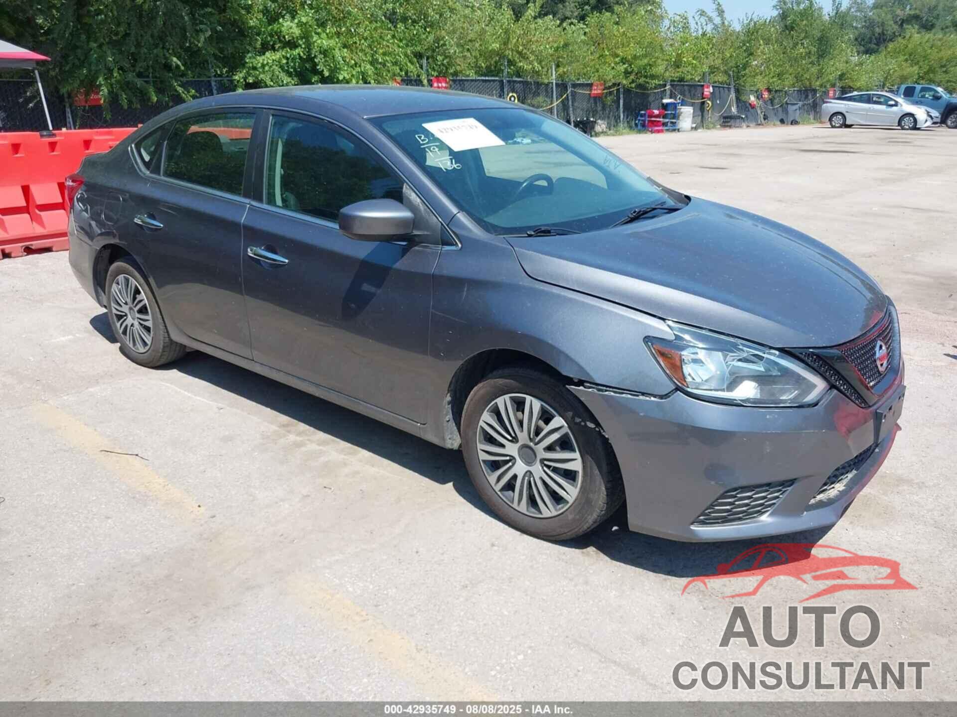 NISSAN SENTRA 2019 - 3N1AB7AP6KY362400