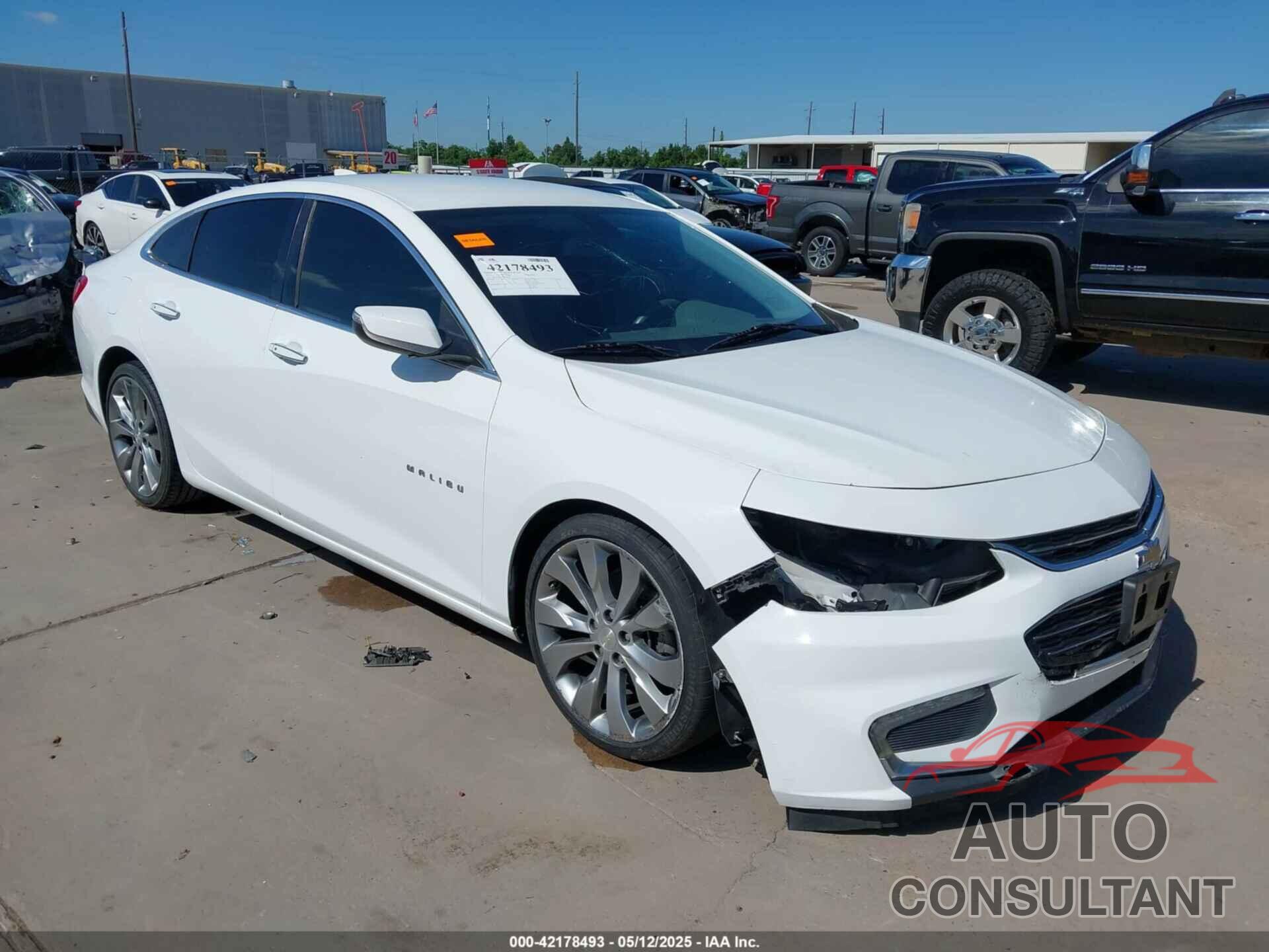 CHEVROLET MALIBU 2016 - 1G1ZH5SXXGF336133
