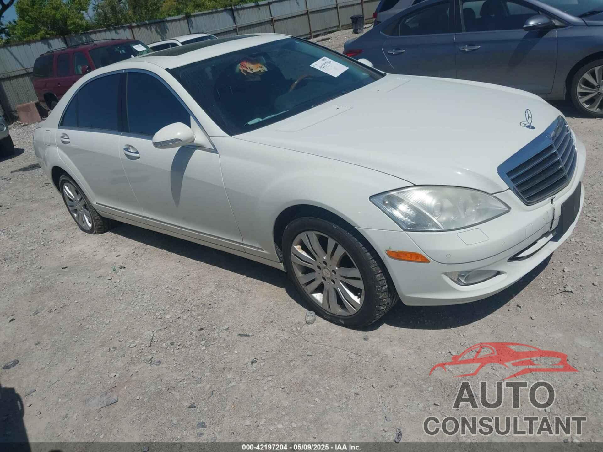 MERCEDES-BENZ S 550 2009 - WDDNG86X19A265267