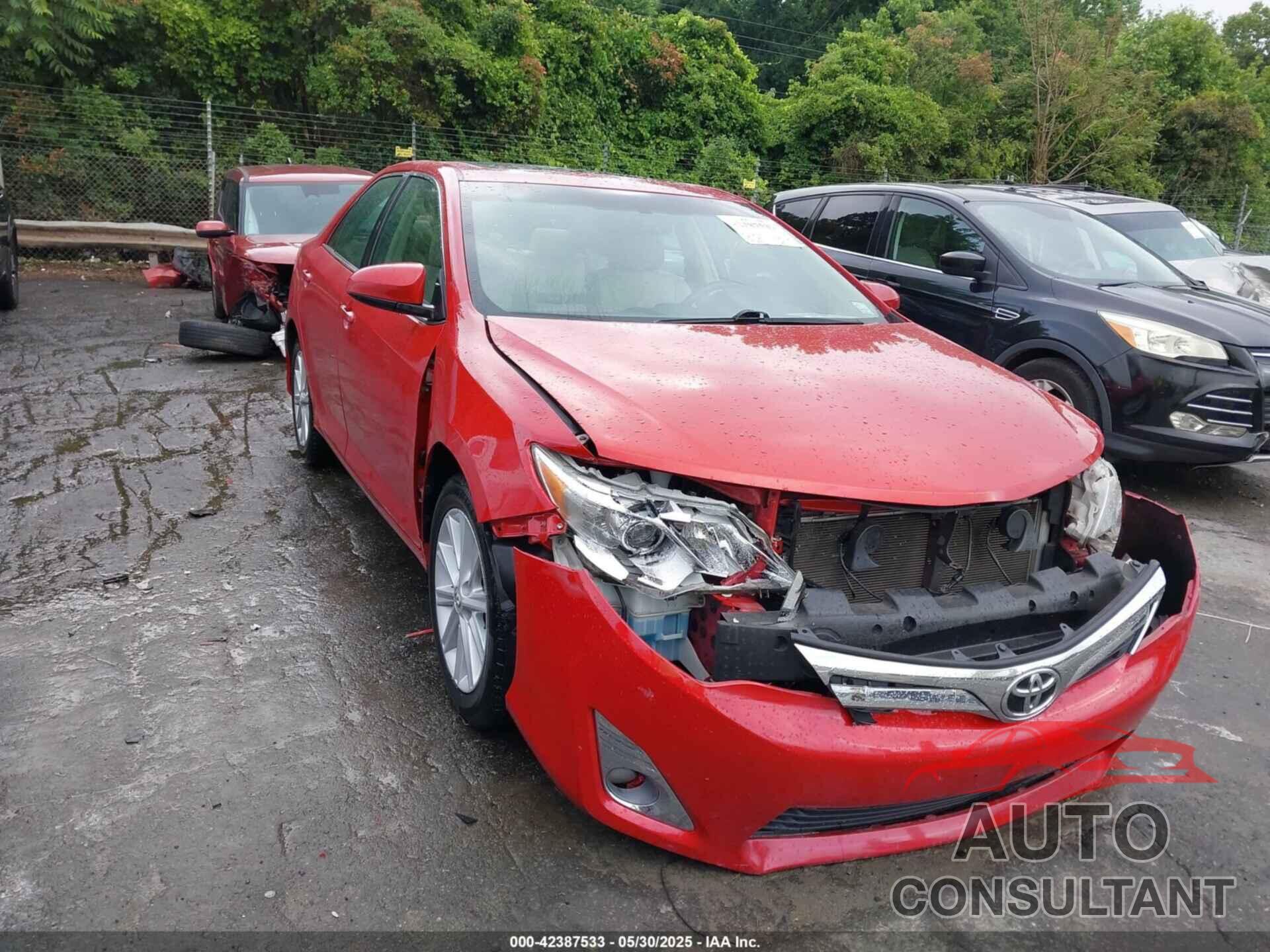 TOYOTA CAMRY 2012 - 4T1BK1FK8CU506797