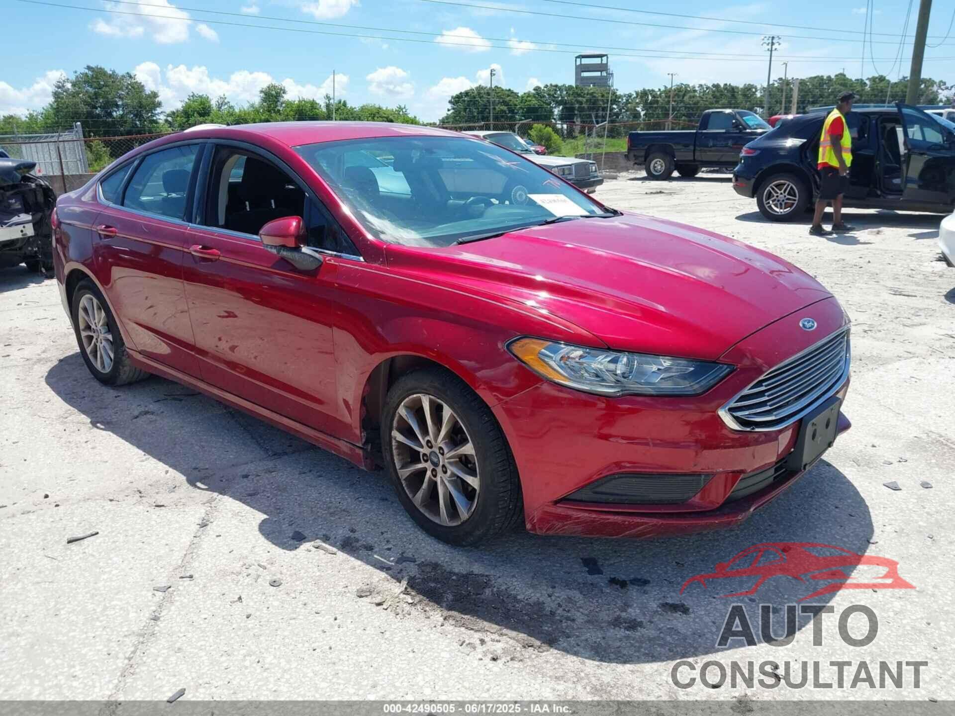 FORD FUSION 2017 - 3FA6P0H74HR193925