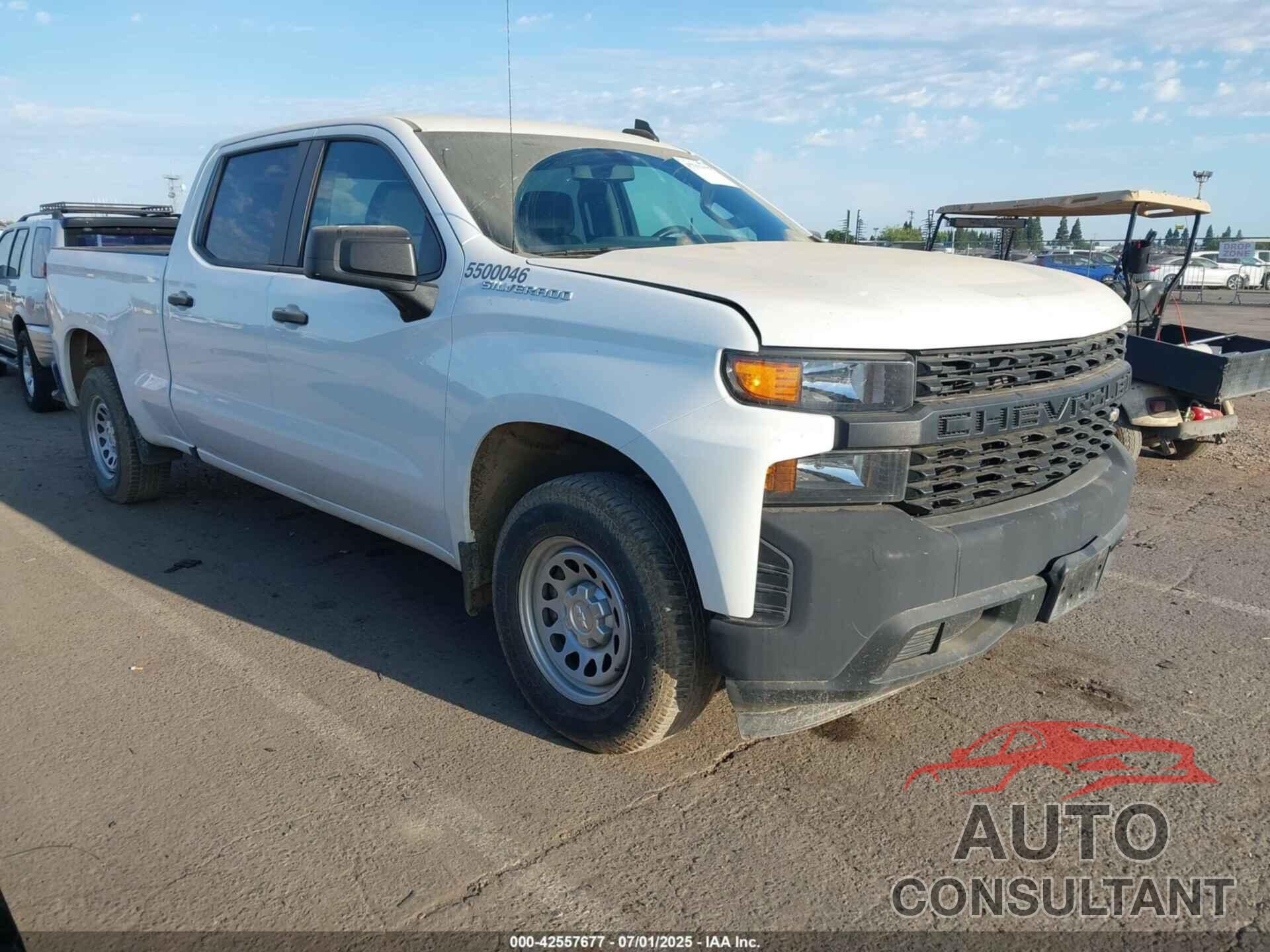CHEVROLET SILVERADO 1500 2020 - 3GCPWAEF3LG319683