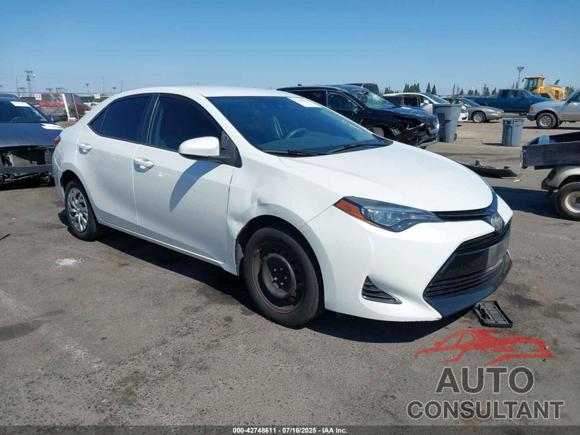 TOYOTA COROLLA 2019 - 5YFBURHE0KP880269