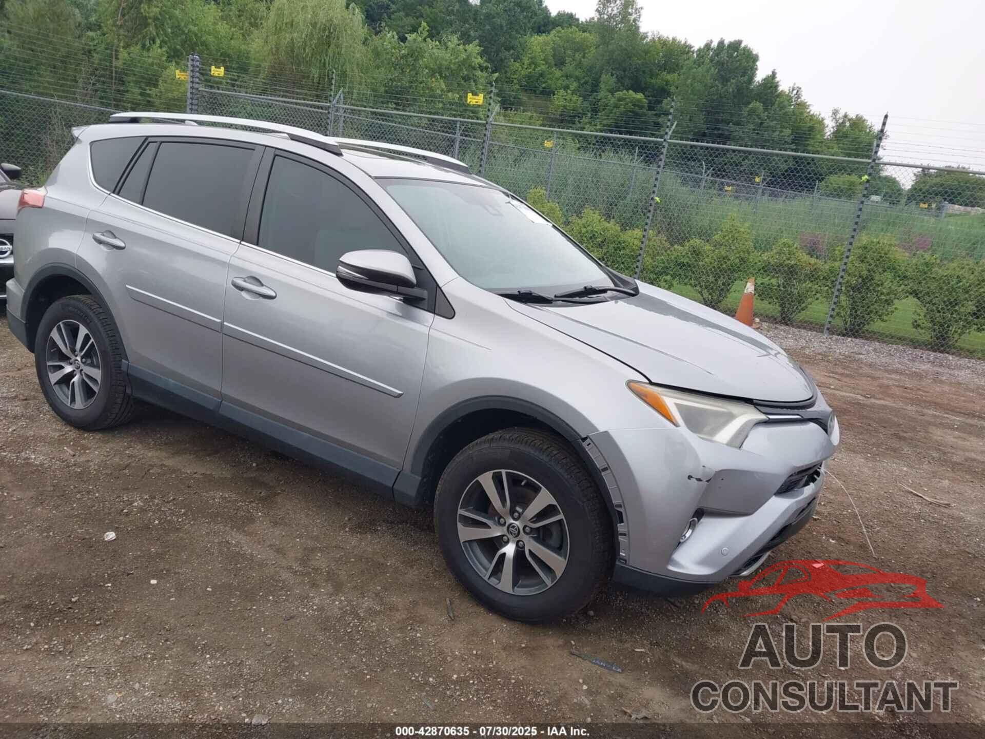 TOYOTA RAV4 2016 - 2T3WFREV8GW268009