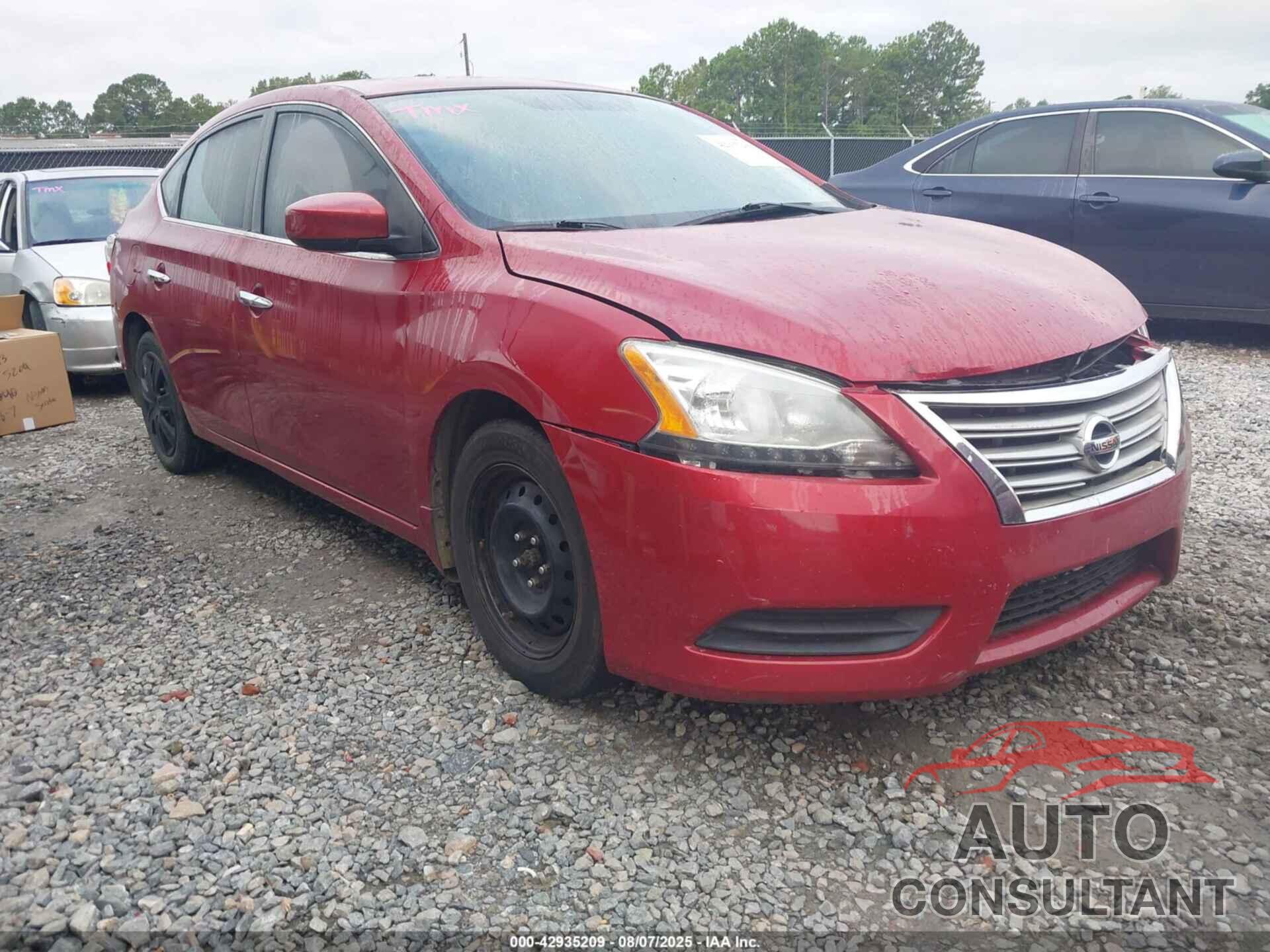 NISSAN SENTRA 2014 - 3N1AB7AP4EL640941