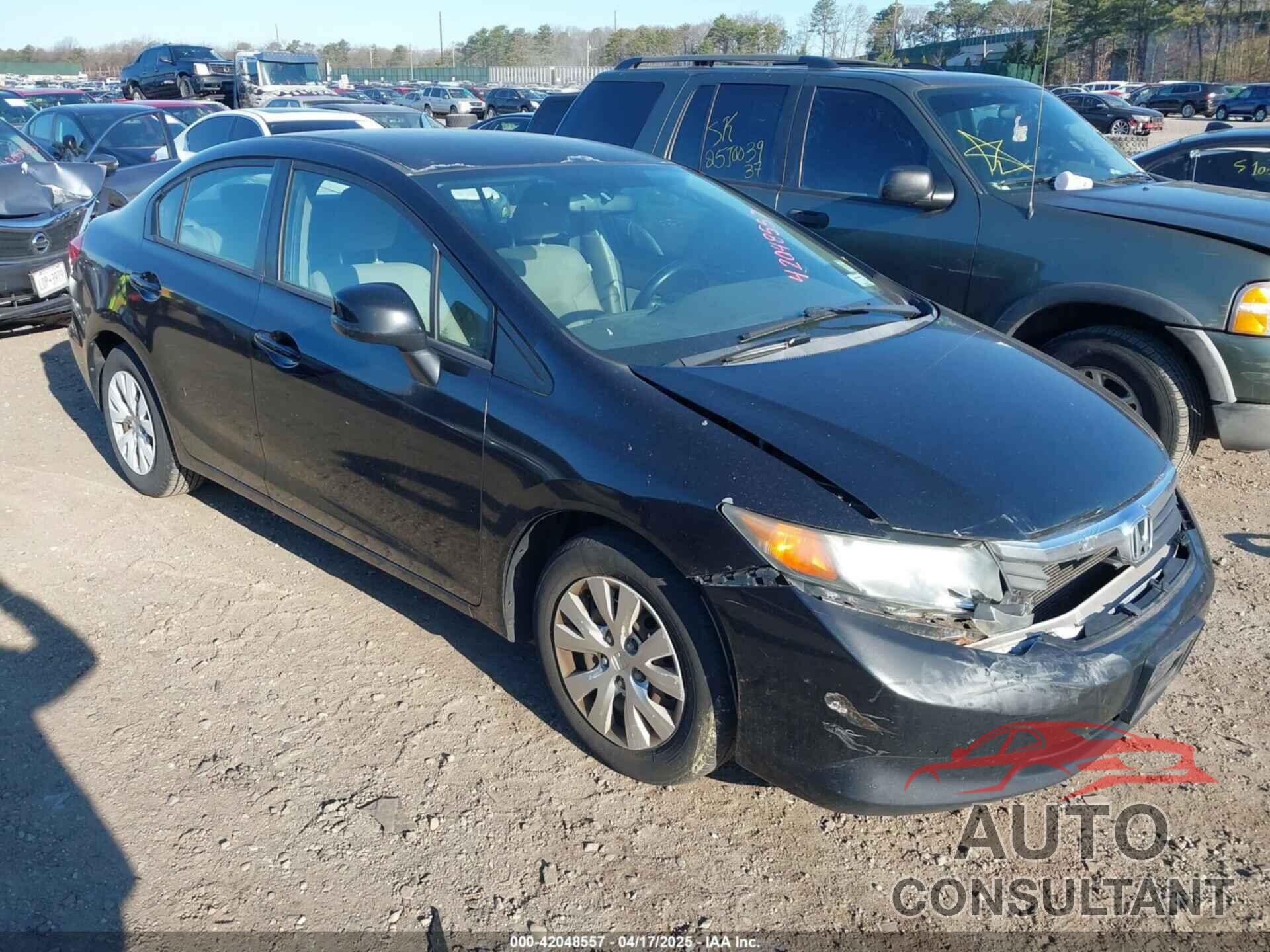 HONDA CIVIC 2012 - 2HGFB2F57CH556813