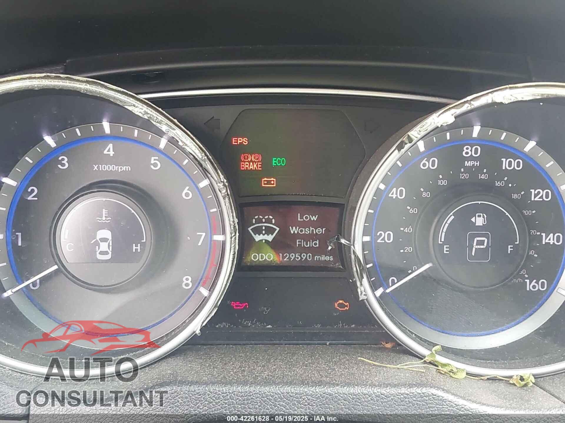 HYUNDAI SONATA 2012 - 5NPEC4AB3CH336558