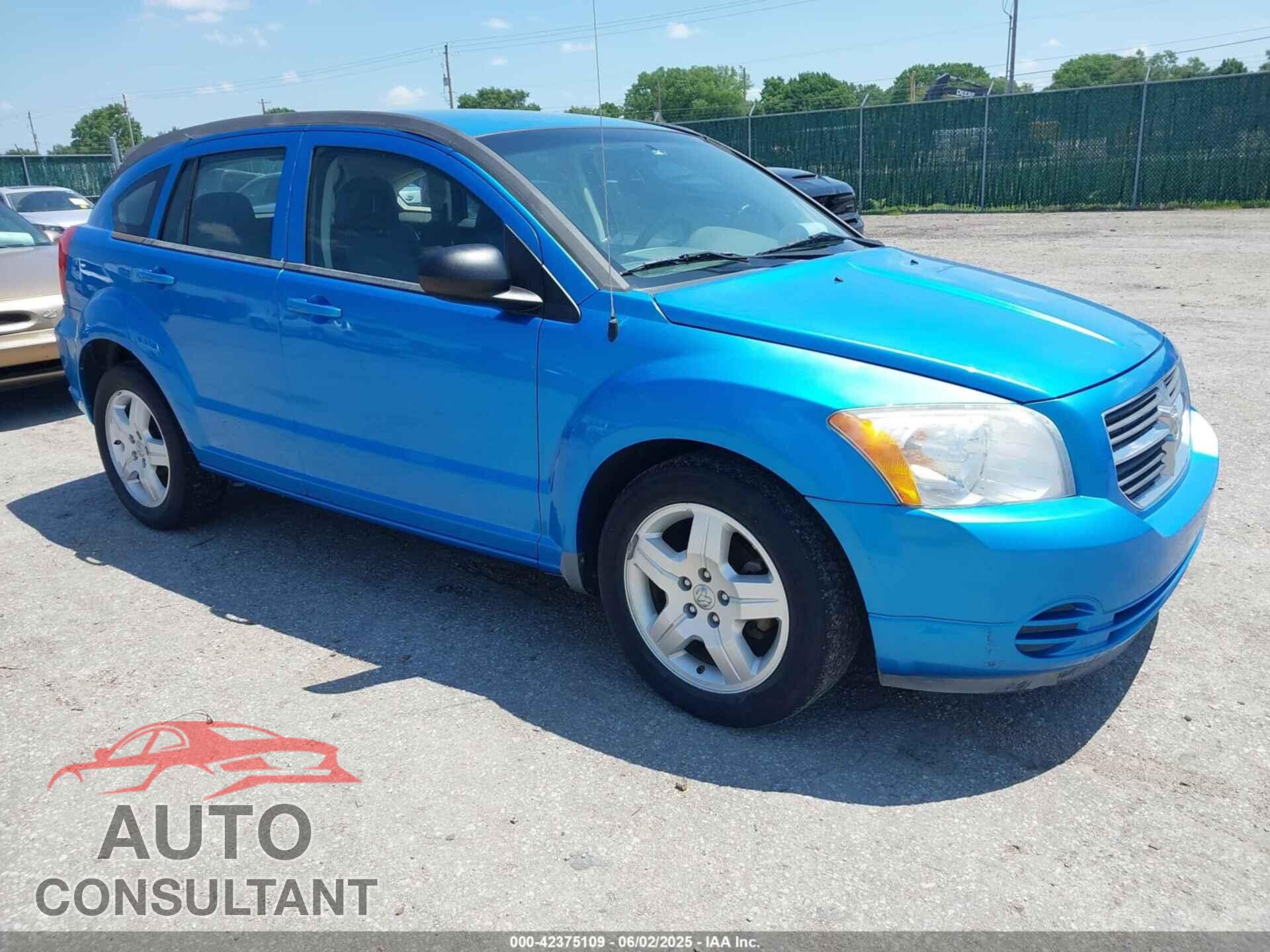 DODGE CALIBER 2009 - 1B3HB48A29D150409