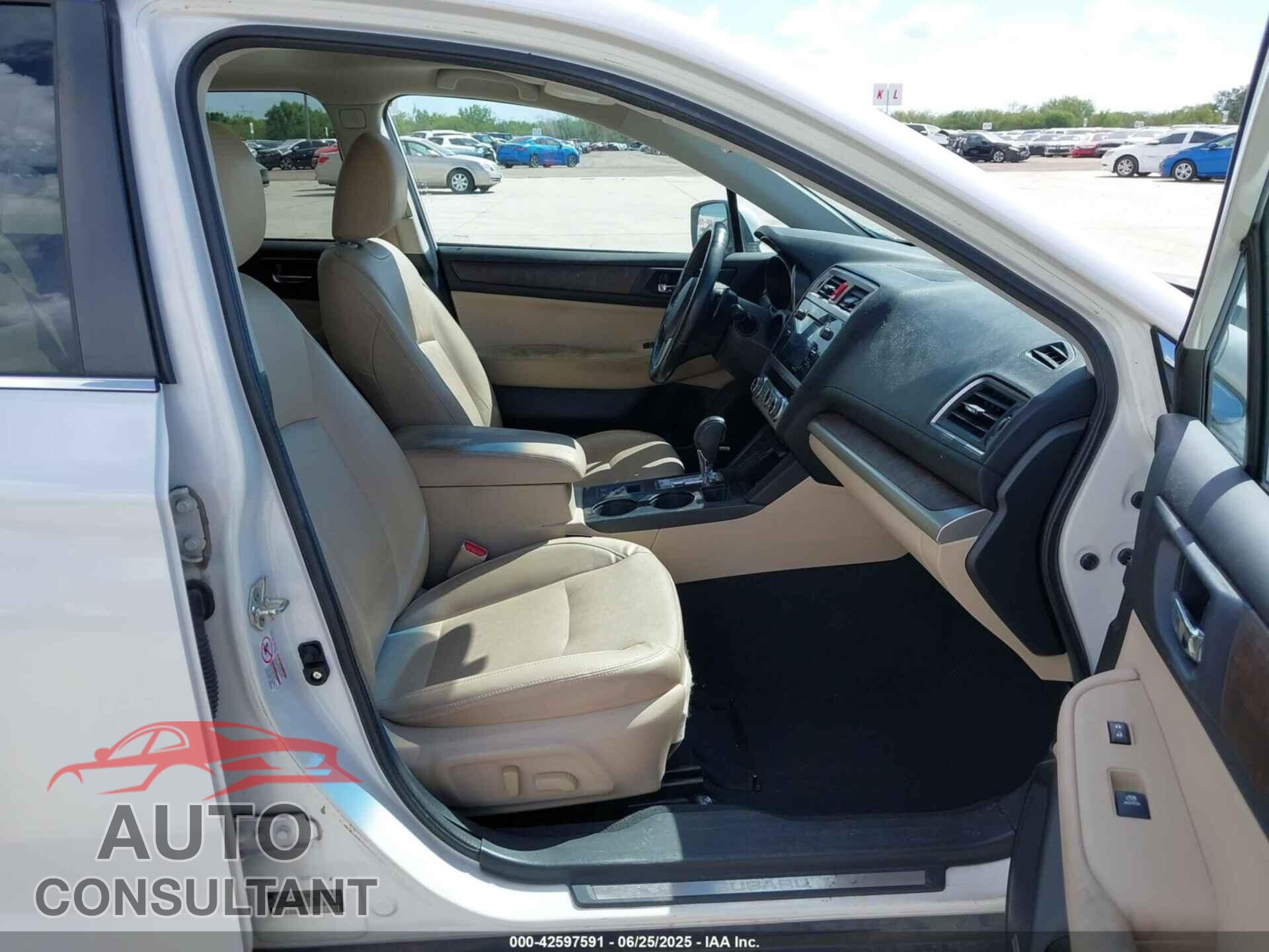 SUBARU OUTBACK 2016 - 4S4BSBLC0G3246765