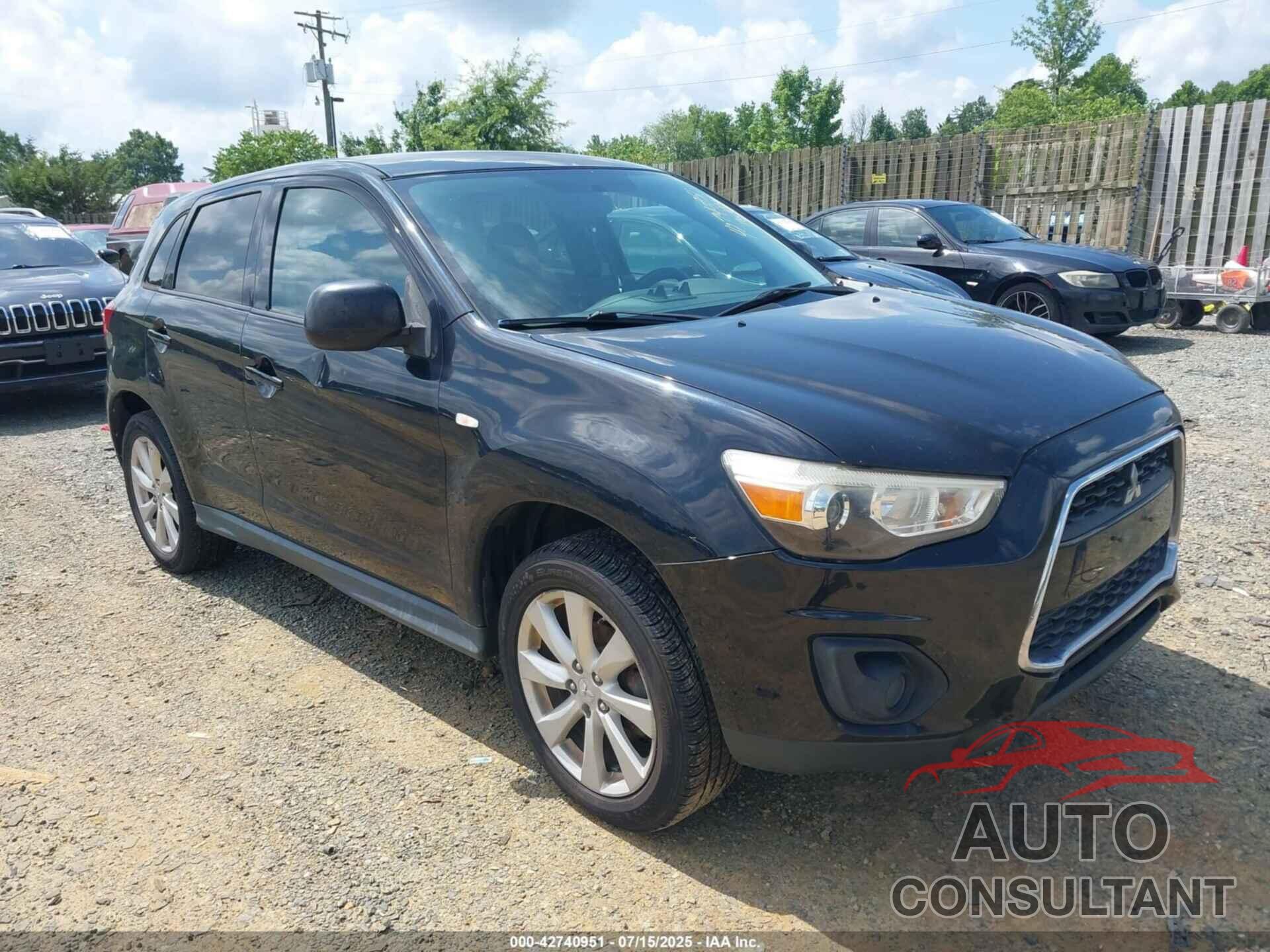 MITSUBISHI OUTLANDER SPORT 2014 - 4A4AR3AU5EE003699