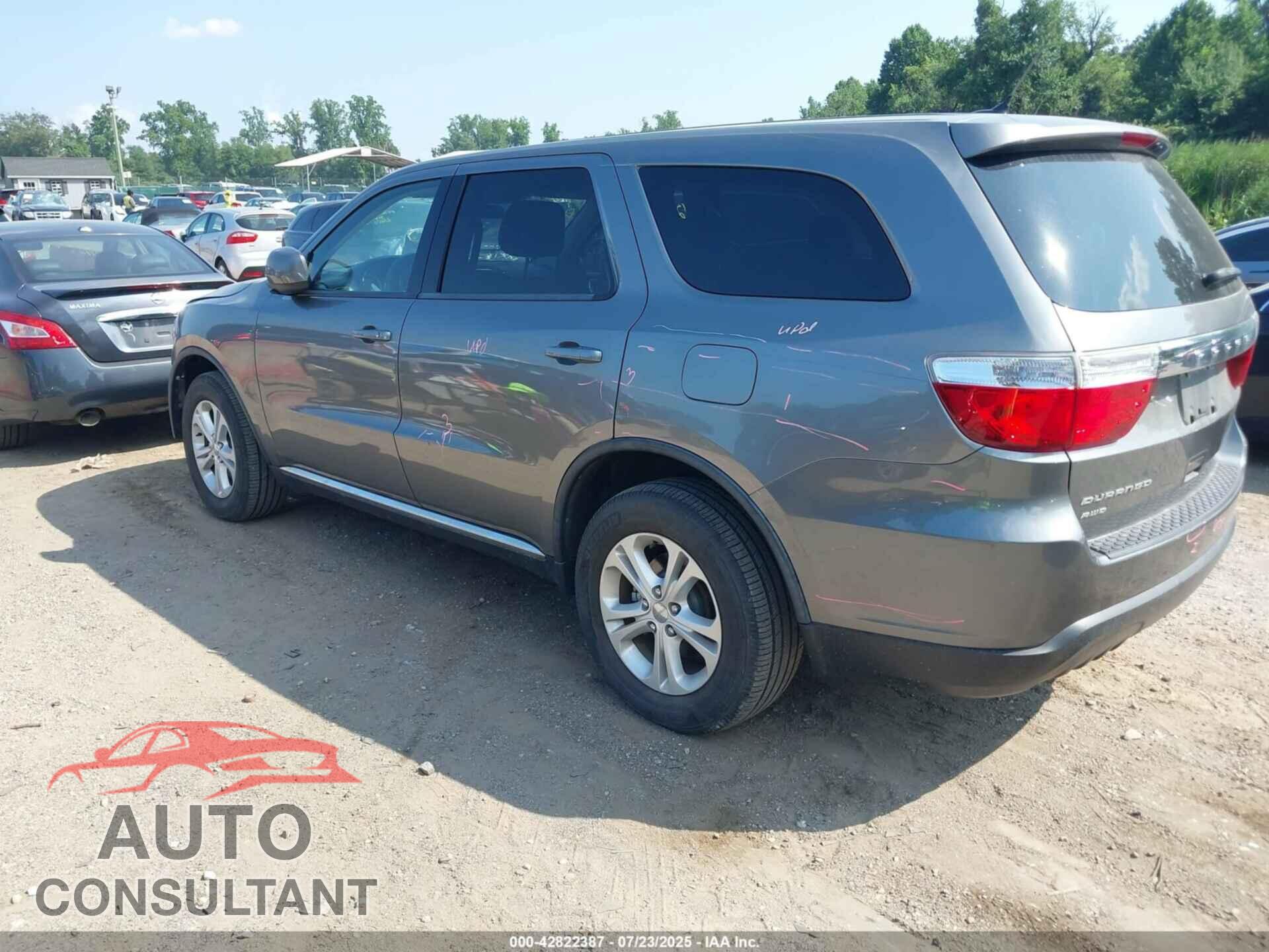 DODGE DURANGO 2012 - 1C4RDJAG1CC207237