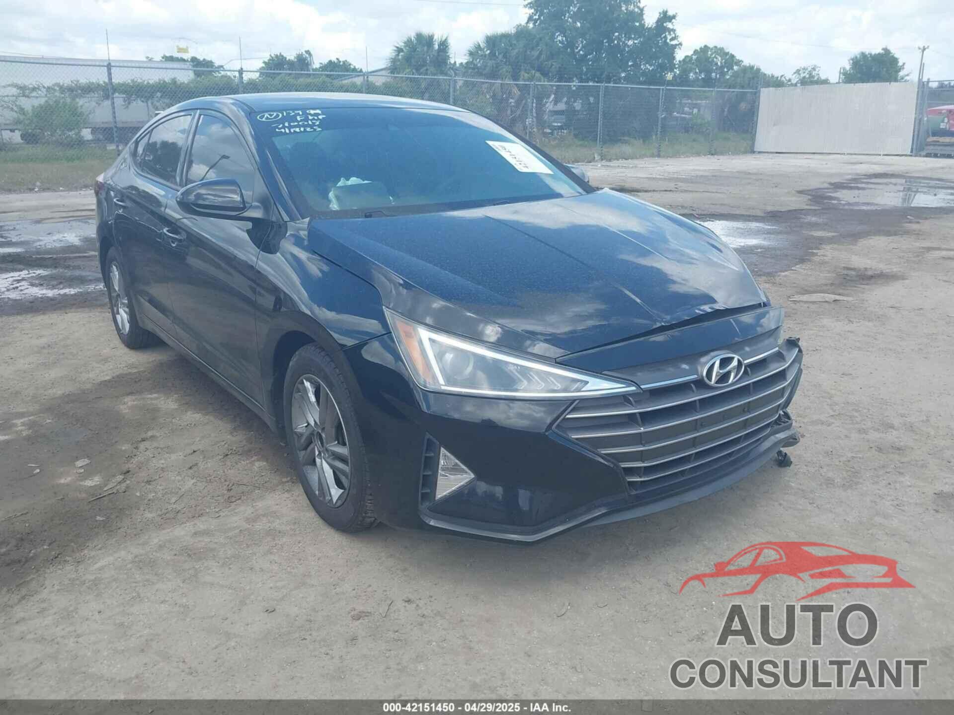 HYUNDAI ELANTRA 2020 - 5NPD84LFXLH528511