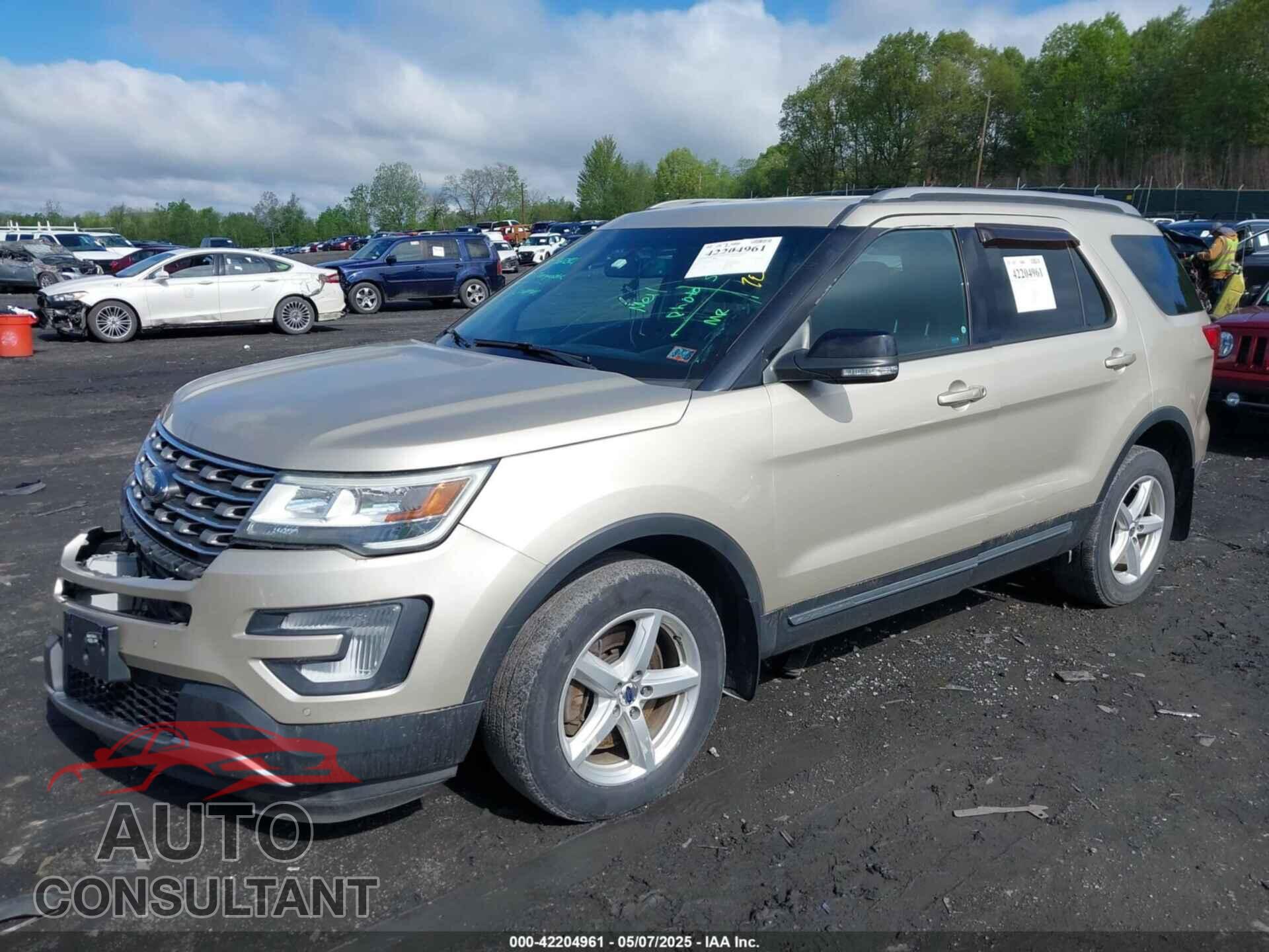 FORD EXPLORER 2017 - 1FM5K8D89HGA25587