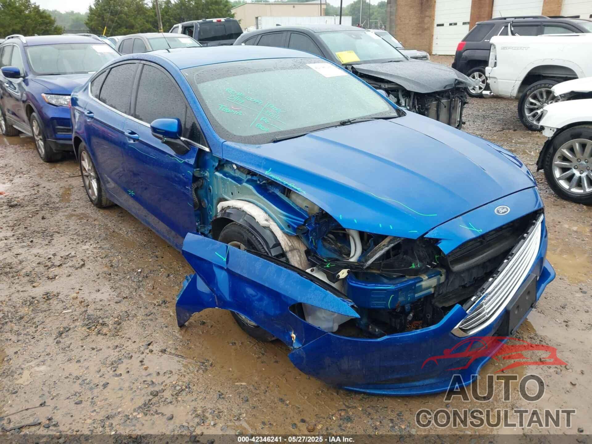 FORD FUSION 2017 - 3FA6P0HDXHR247086