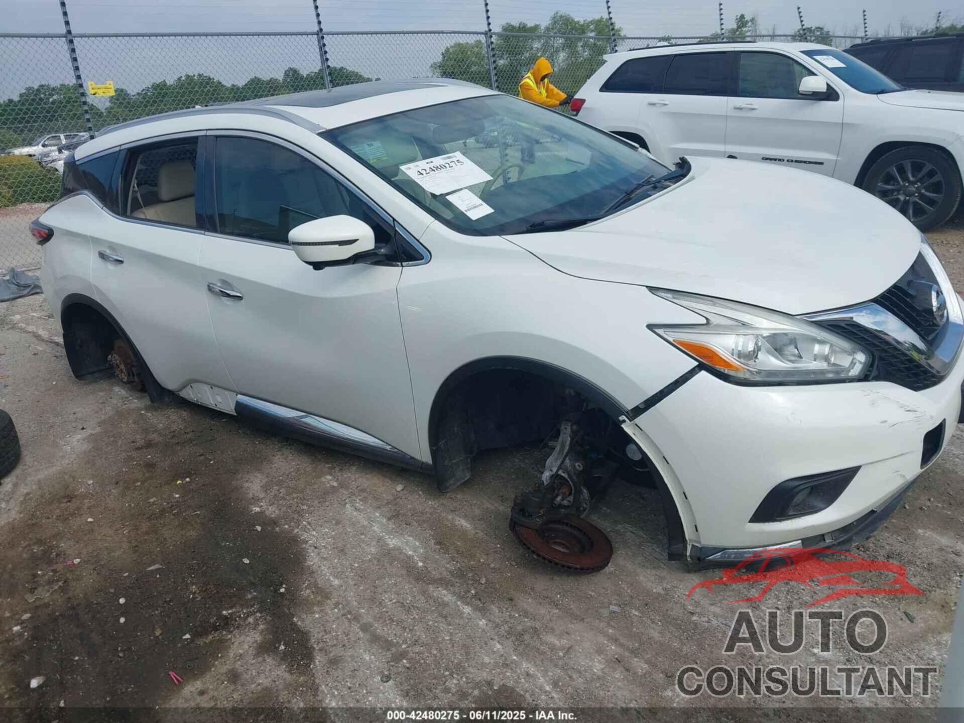 NISSAN MURANO 2016 - 5N1AZ2MHXGN117941
