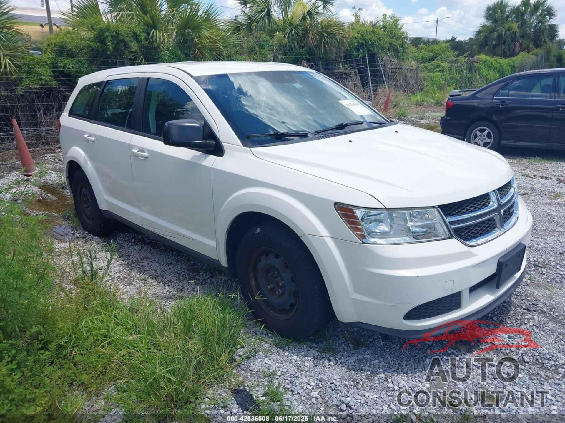 DODGE JOURNEY 2012 - 3C4PDCABXCT255928