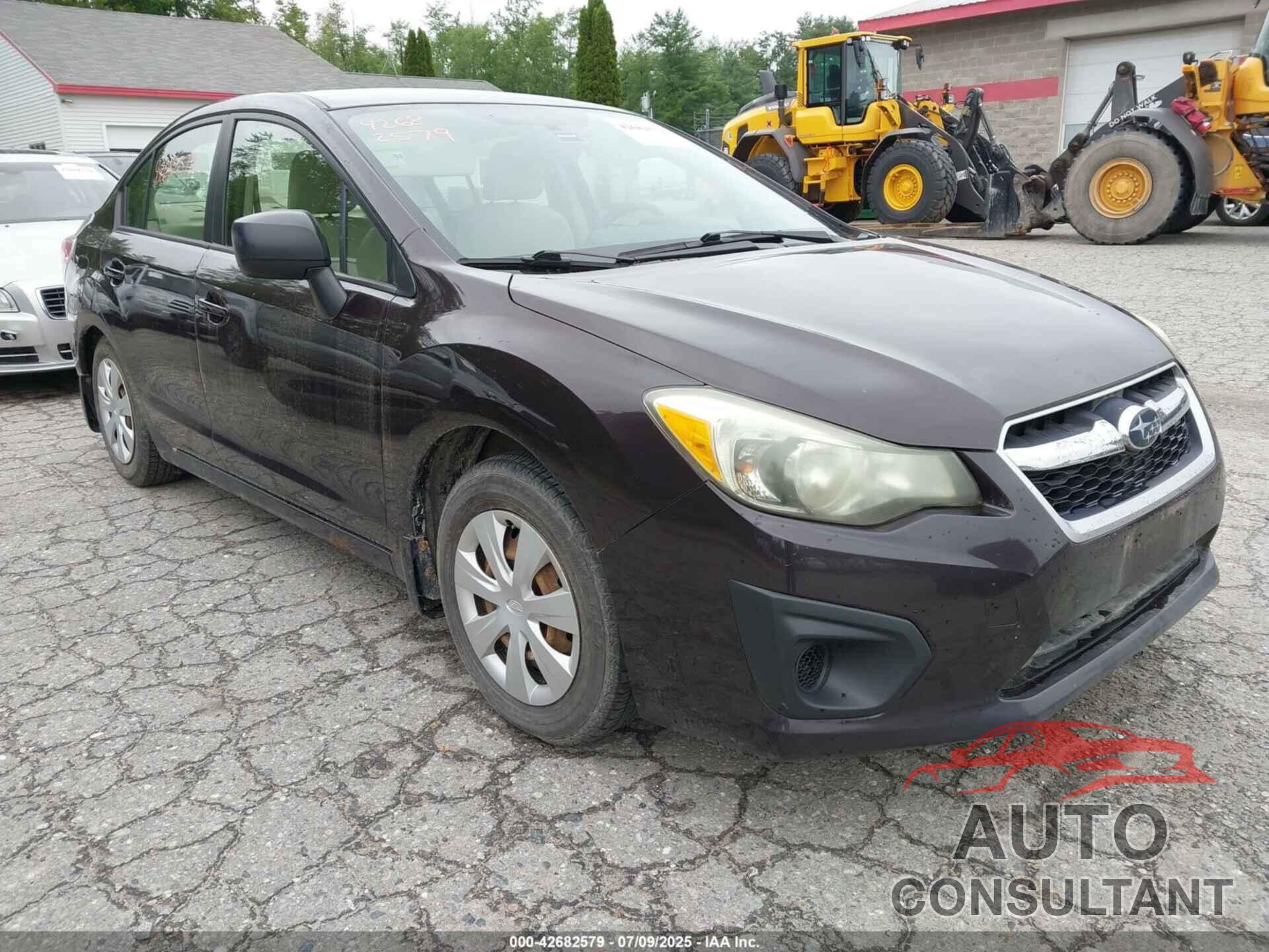 SUBARU IMPREZA 2012 - JF1GJAA62CG022510