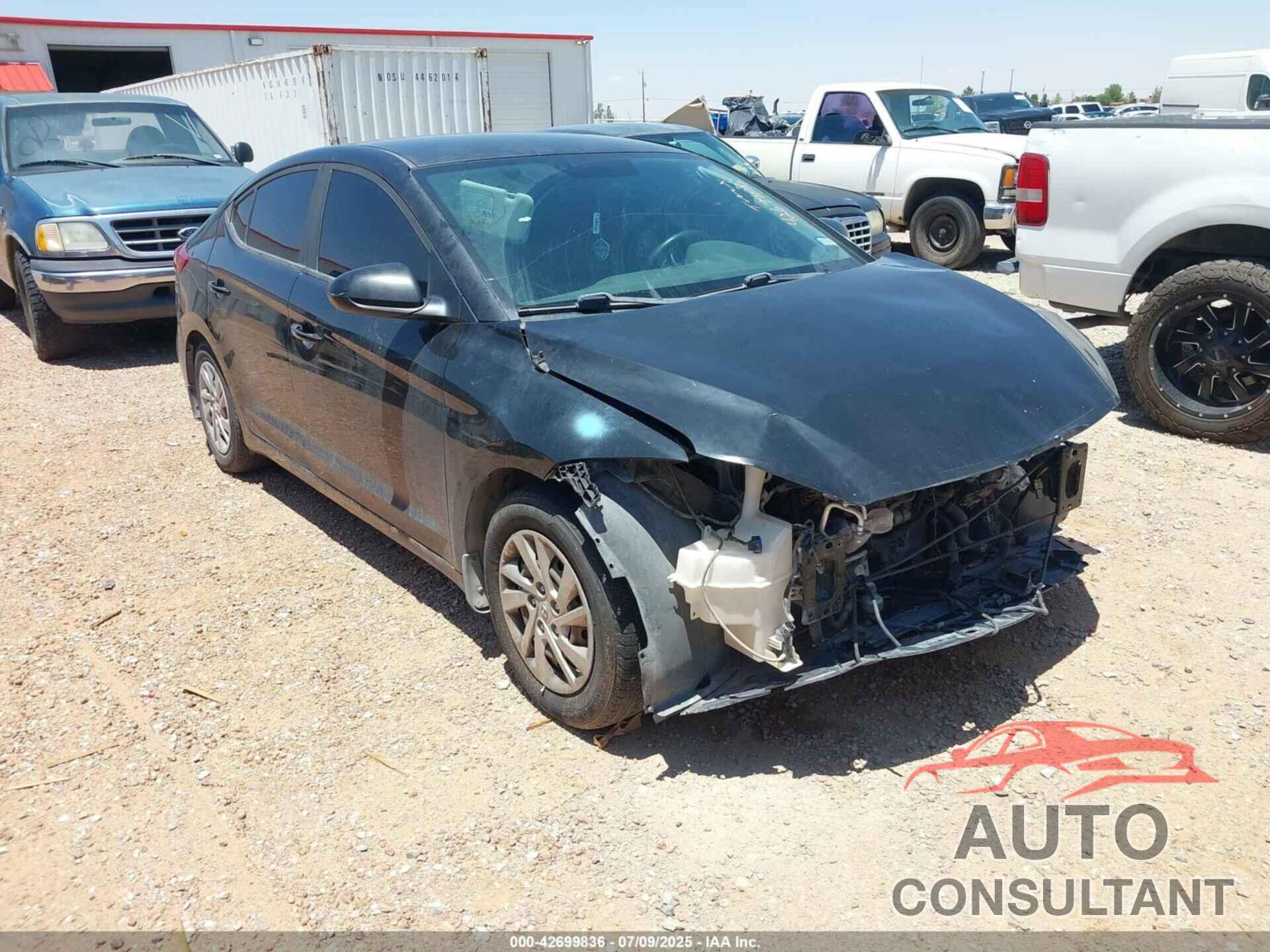 HYUNDAI ELANTRA 2017 - KMHD74LF0HU364195