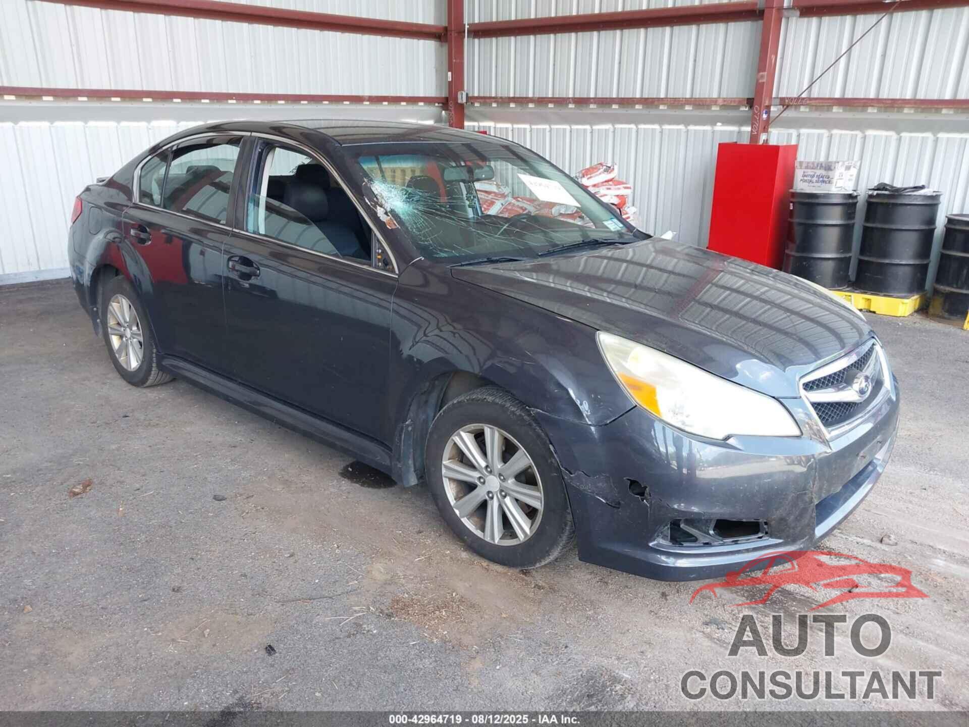 SUBARU LEGACY 2011 - 4S3BMBC66B3251339