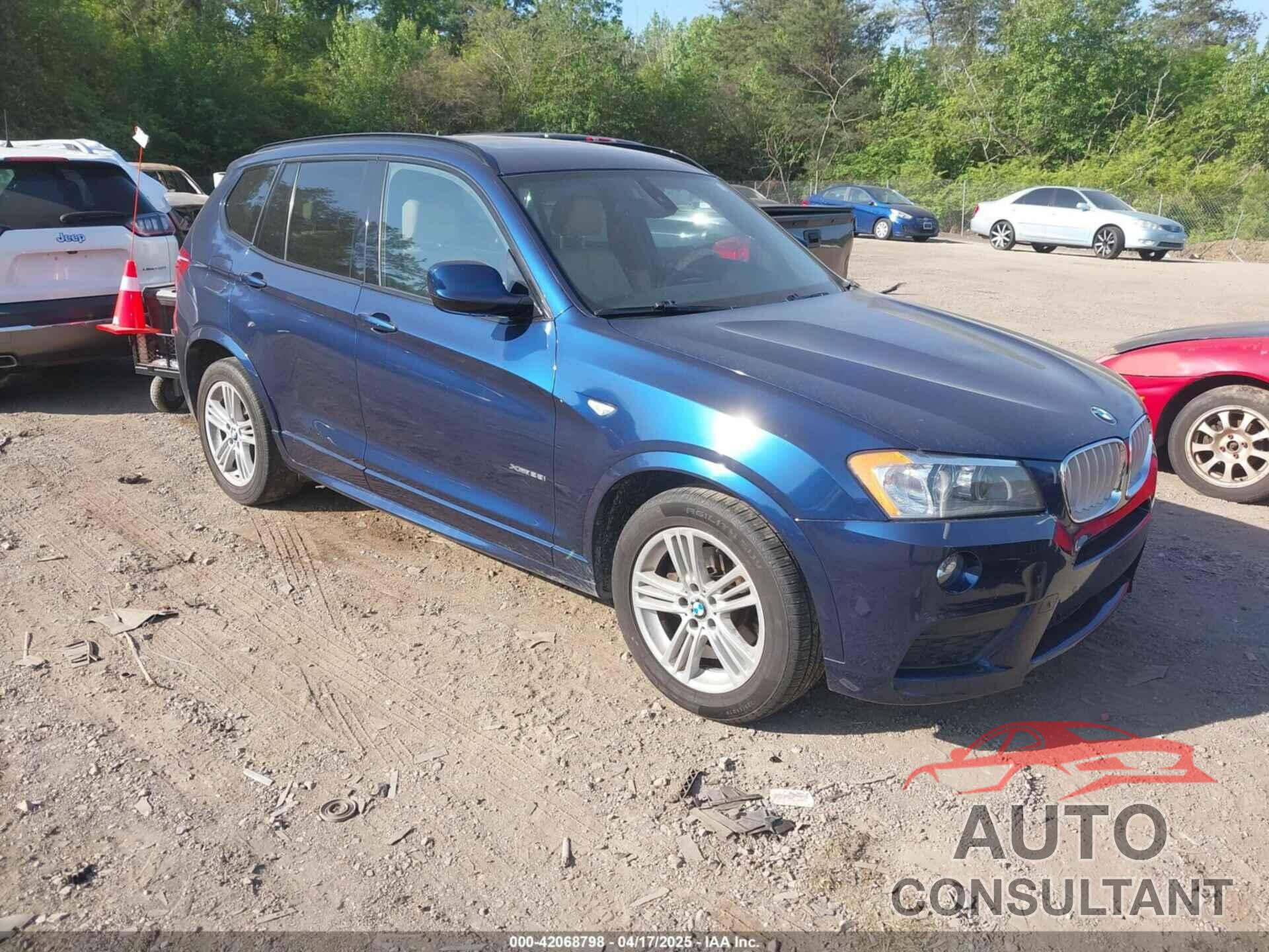 BMW X3 2012 - 5UXWX5C50CL723553